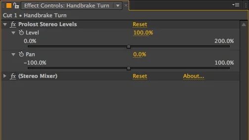 Prolost Stereo Levels