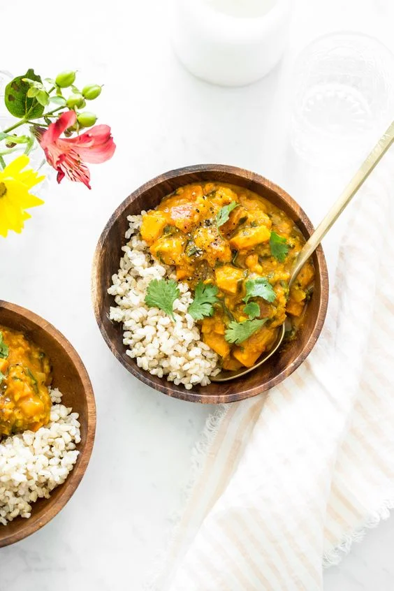 Butternut, Sweet Potato and Red Lentil Stew