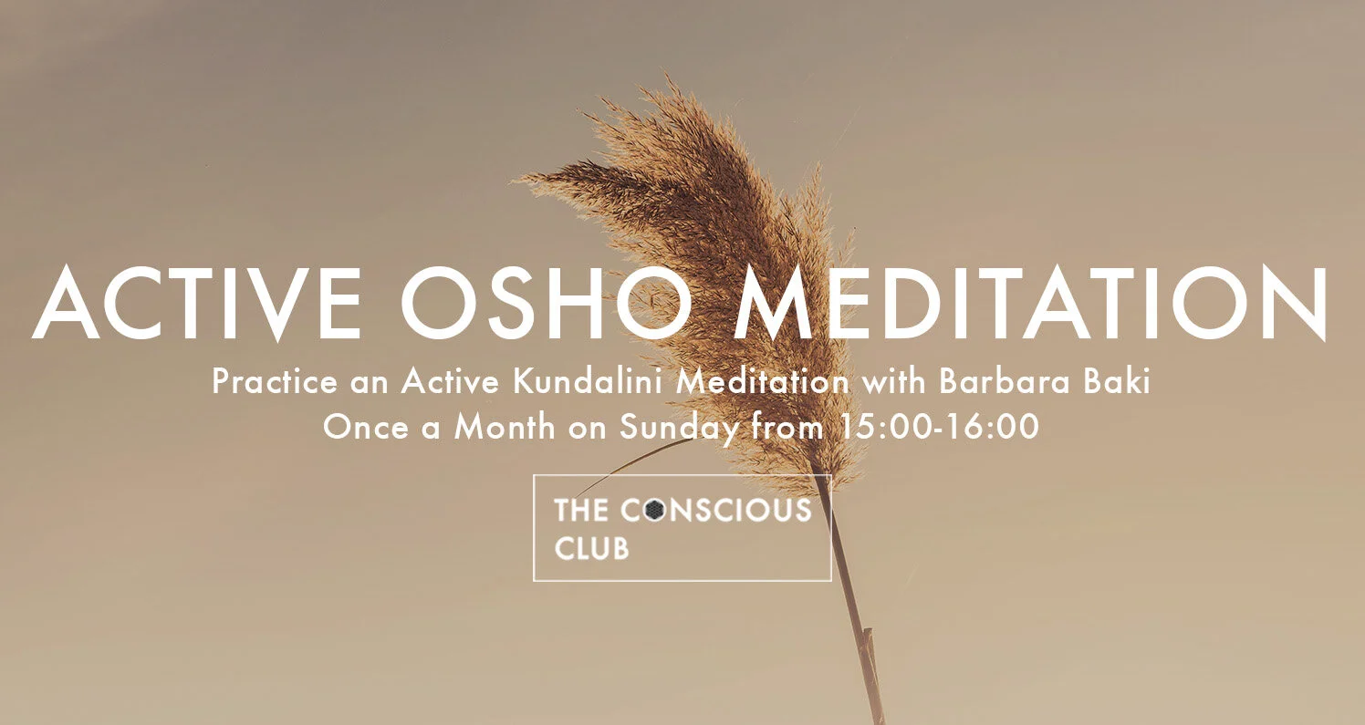 In this meditation we're going to practice Kundalini techniques. This active meditation Osho style is meant for the kundalini energy to rise, flow and be transformed. We're going to do this through movement and stillness.