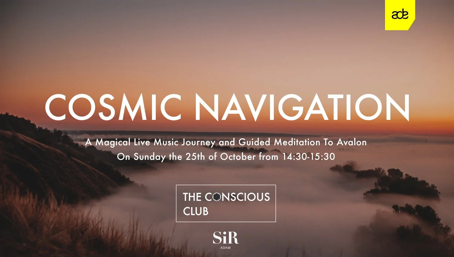 ADE - Cosmic Navigation ๑ Sound Journey &amp; Guided Meditation To Avalon
