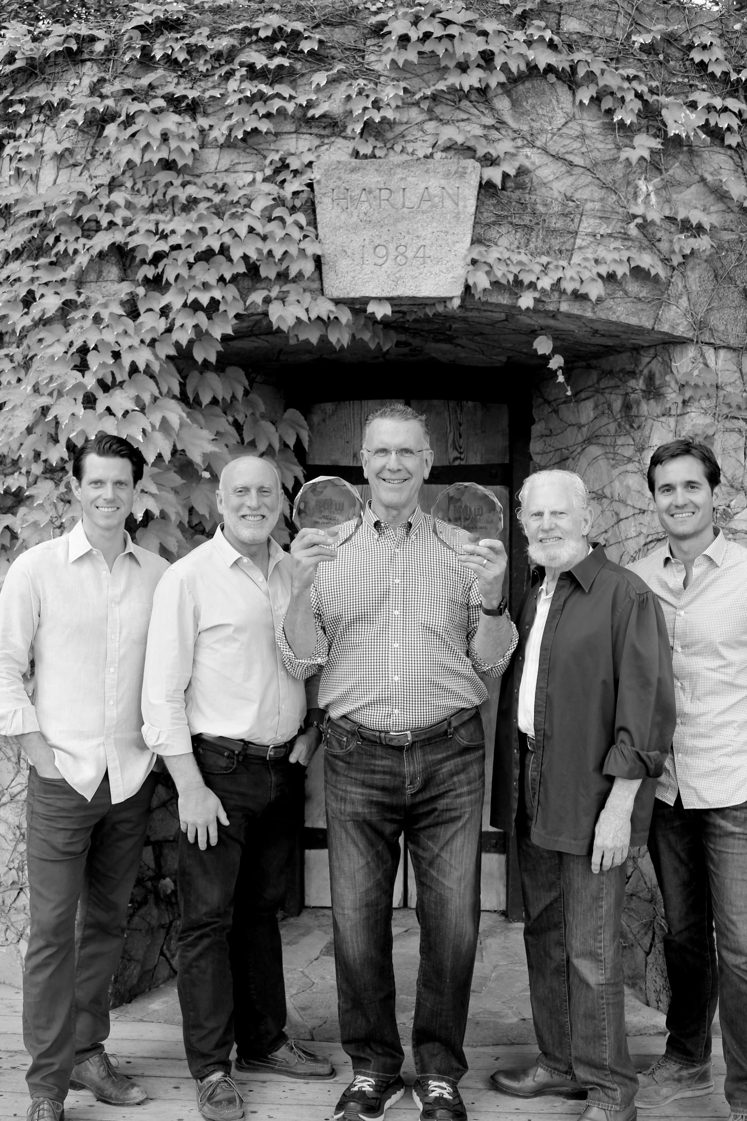 The Harlan Team with Bill Harlan