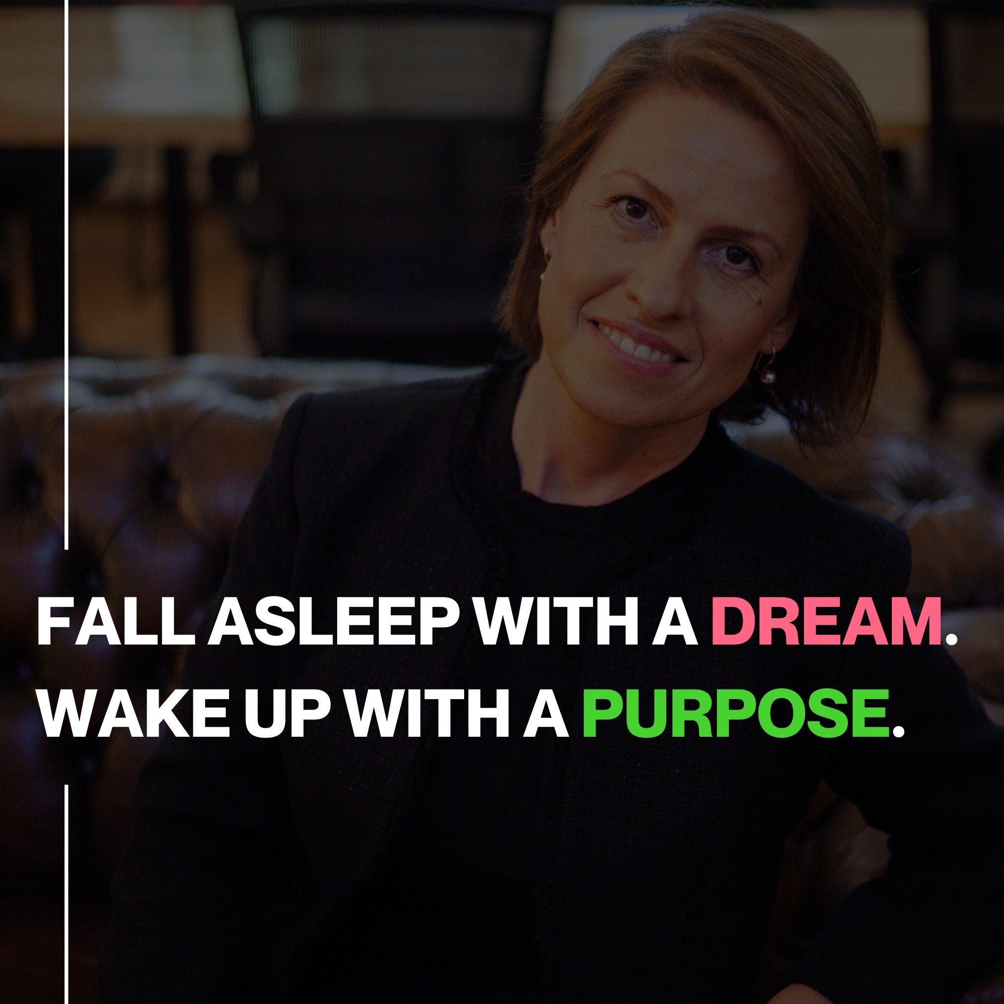 &quot;Fall Asleep with a Dream. Wake Up with a Purpose.&quot; 💭✨ 

This quote hits home for so many reasons. Here are six everyday reminders why it's not just a saying, but a way of life:

1️⃣ Motivation: Dreaming fuels our motivation. When we fall 