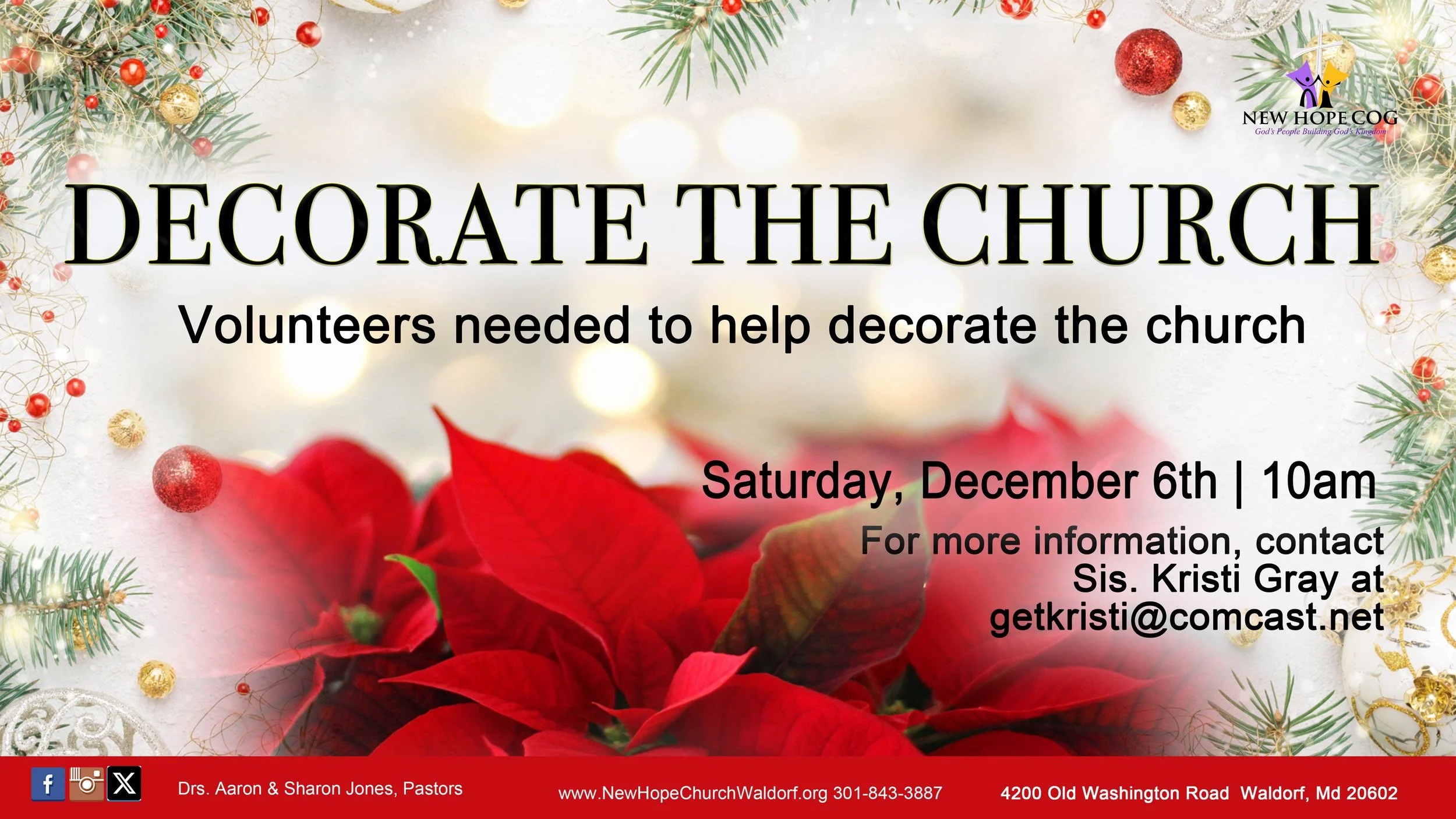 Decorate The Church