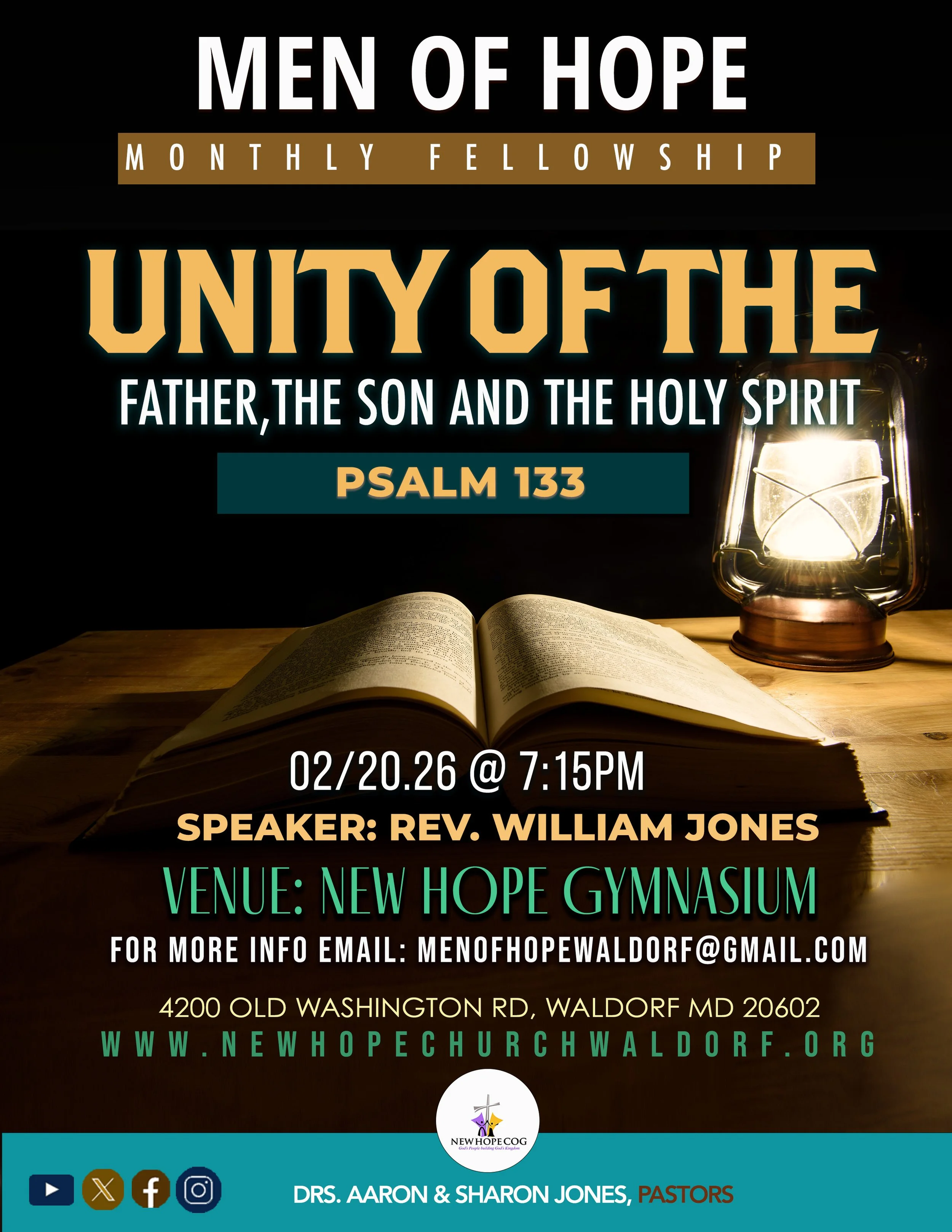 Men of Hope February Fellowship