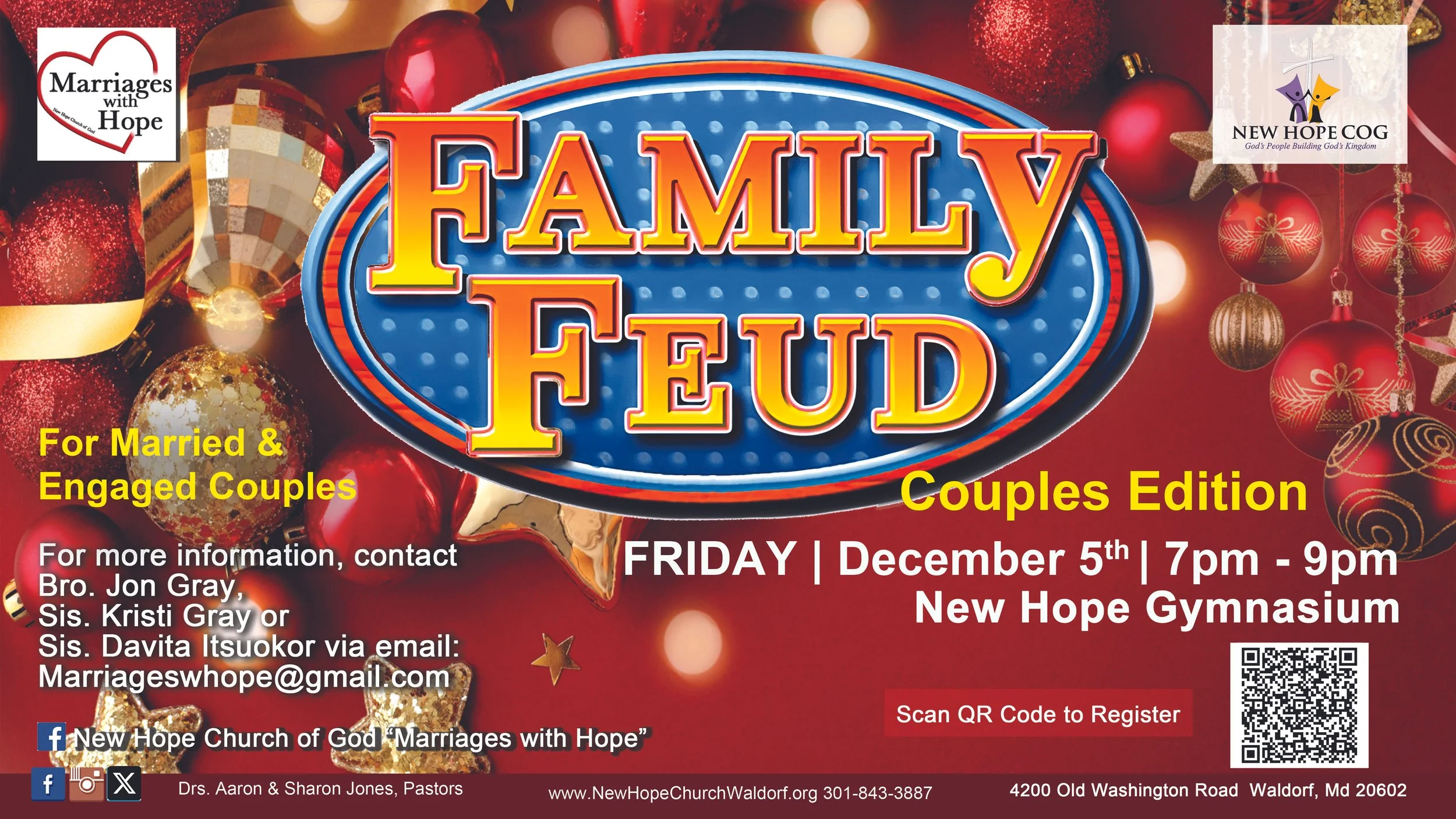 Marriages With Hope - Family Feud Couples Addition