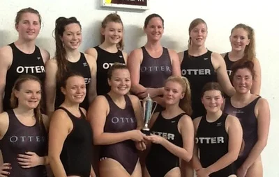Otter players, back row, left to right: Emily Grant, Hannah Patchett, Ellie Danielson, Lindsey Williams, Rebecca Mulcahy, Isabelle (Izzy) Dean. Front: Marie Mulligan, Catherine Freeman, Jennifer Darnborough, Juliet Edey, Mhairi Nurthen and Holly Campbell.