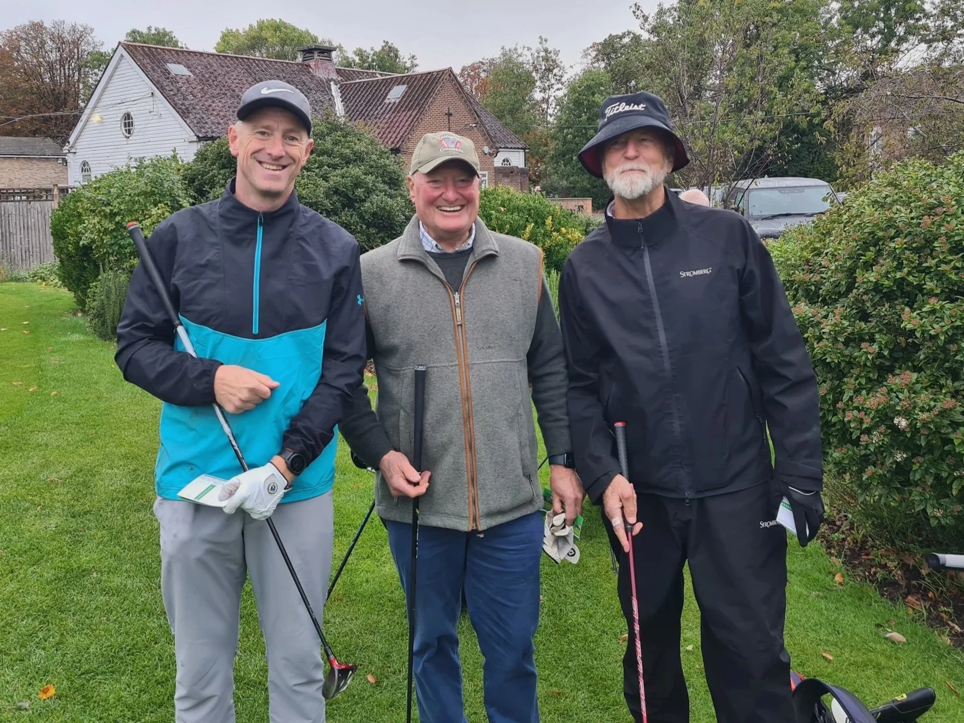Mike Reys, Roger Sharpley and Peter Rae