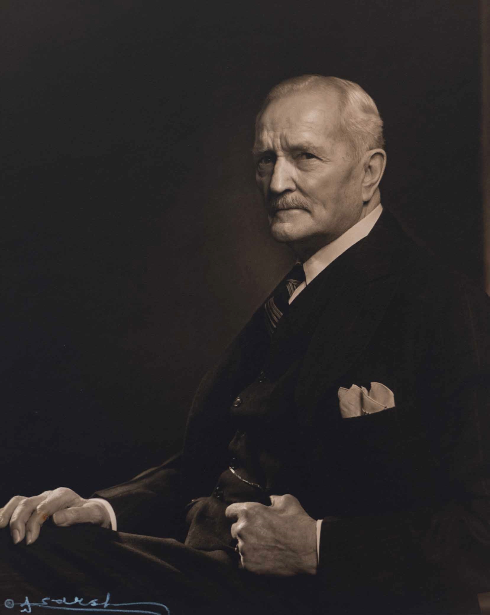 Yousuf Karsh, General John Pershing , ca. 1945, silver gelatin print, Gift of the Estate of David P. Hauseman