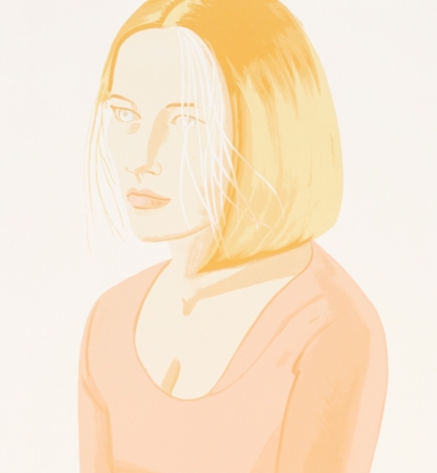 Alex Katz, Mae , 2005, Lithograph, Graphicstudio Subscription Purchase through the Kent Harrison Memorial Acquisition Fund, Polk Museum of Art Permanent Collection 2006.20 © Alex Katz