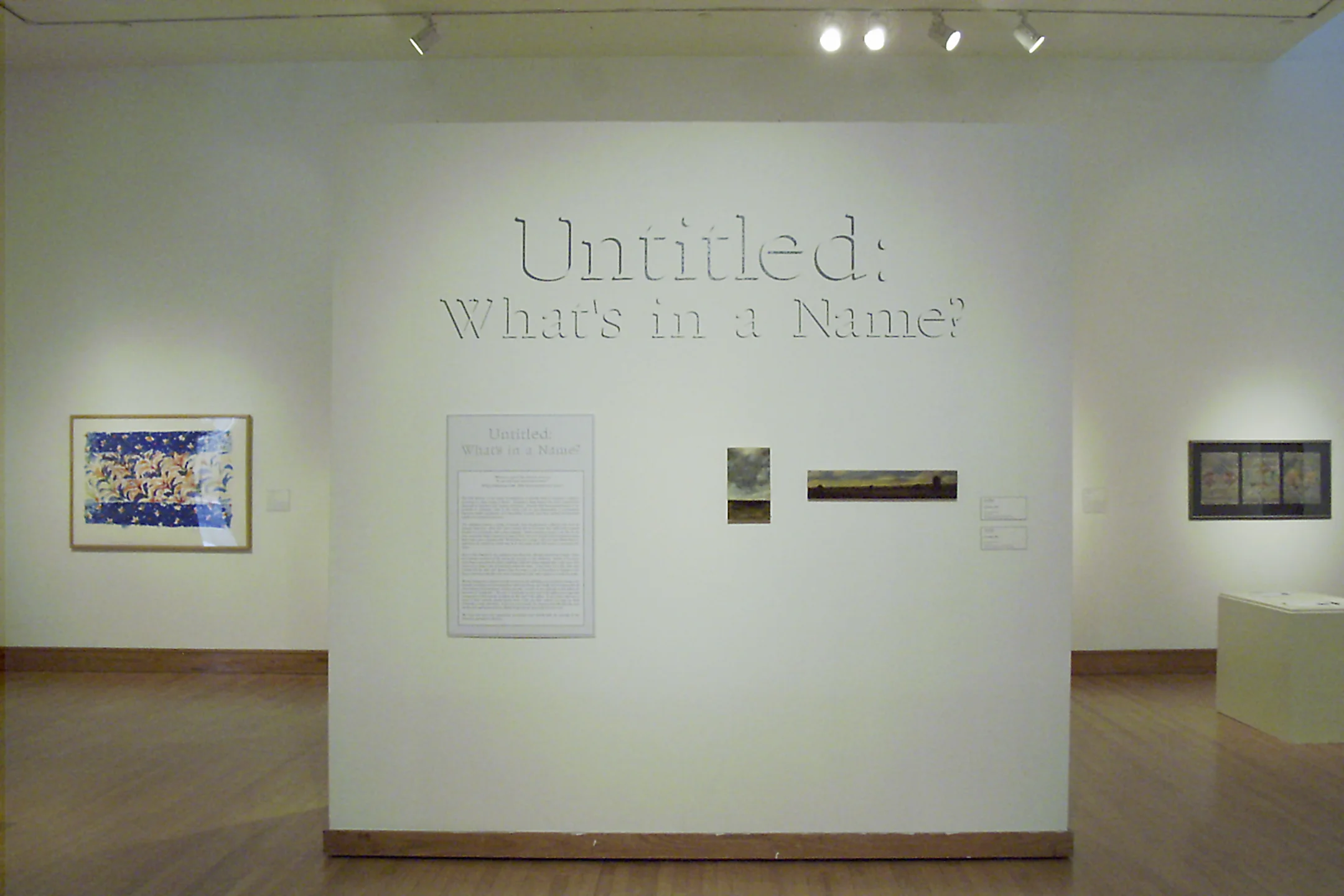 Untitled: What's in a Name?, 2002.