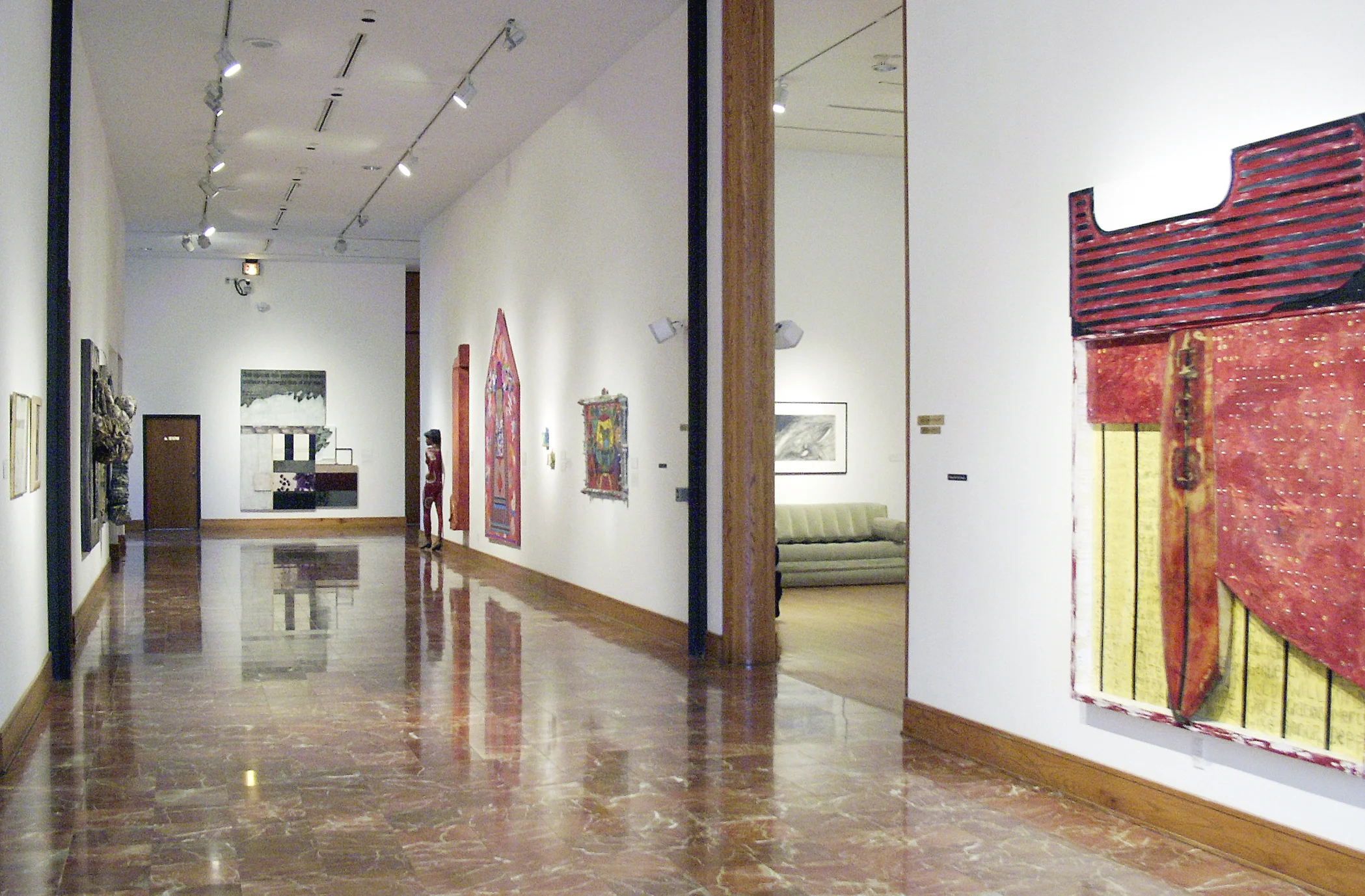 Defining paintings: Mixed Media Works From the Permanent Collection