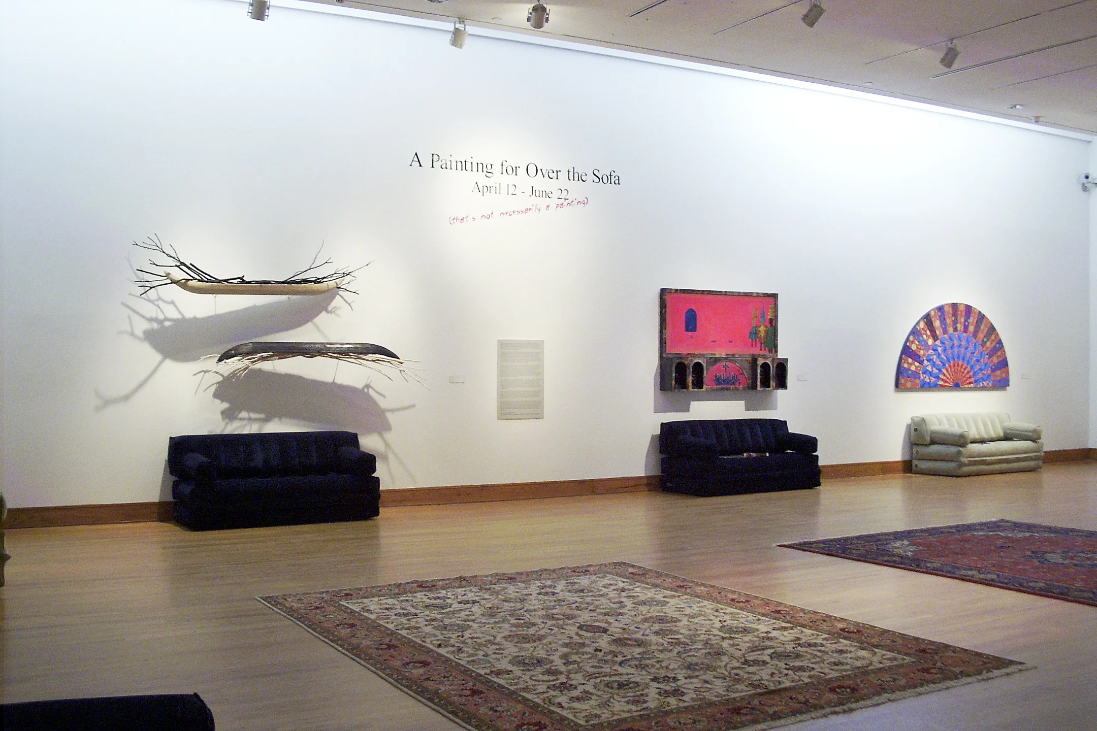 A Painting for Over the Sofa (That's Not Necessarily a Painting)