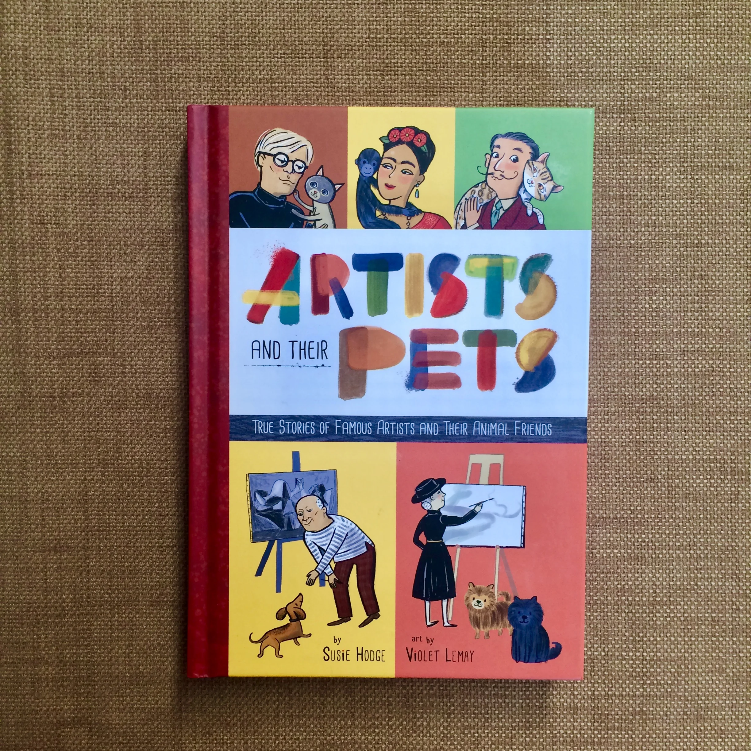 Learn about artists lives AND their pets. $14.95