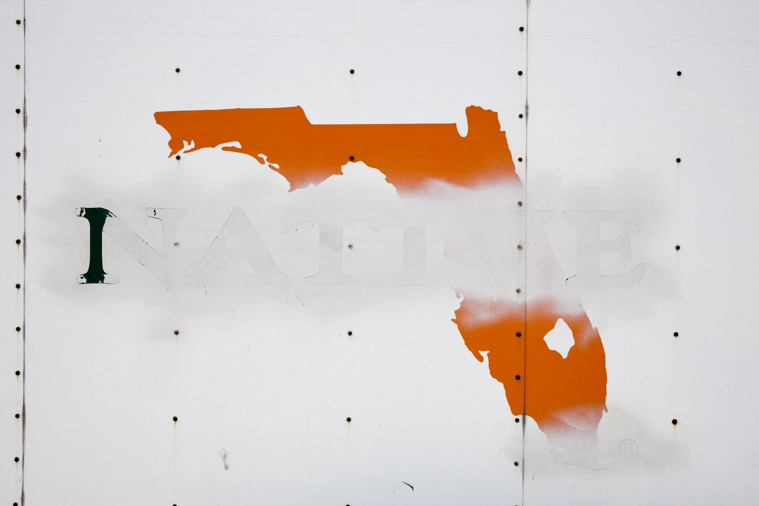 CRISTINA MOLINA AND JONATHAN TRAVIESA, FLORIDA NATIVE, 2016, MIXED MEDIA.