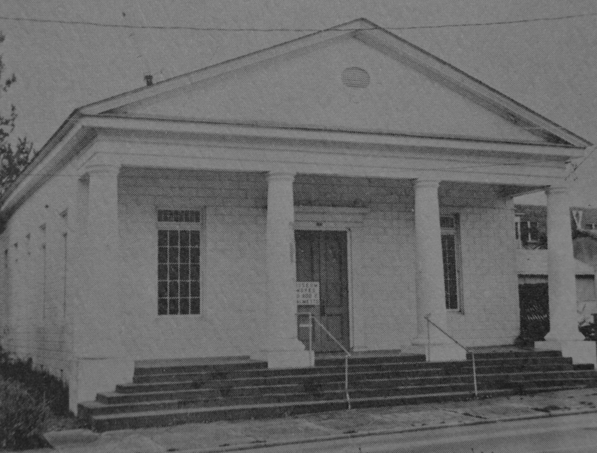  The Museum’s first home, located at 115 East Walnut St.   c. 1965 