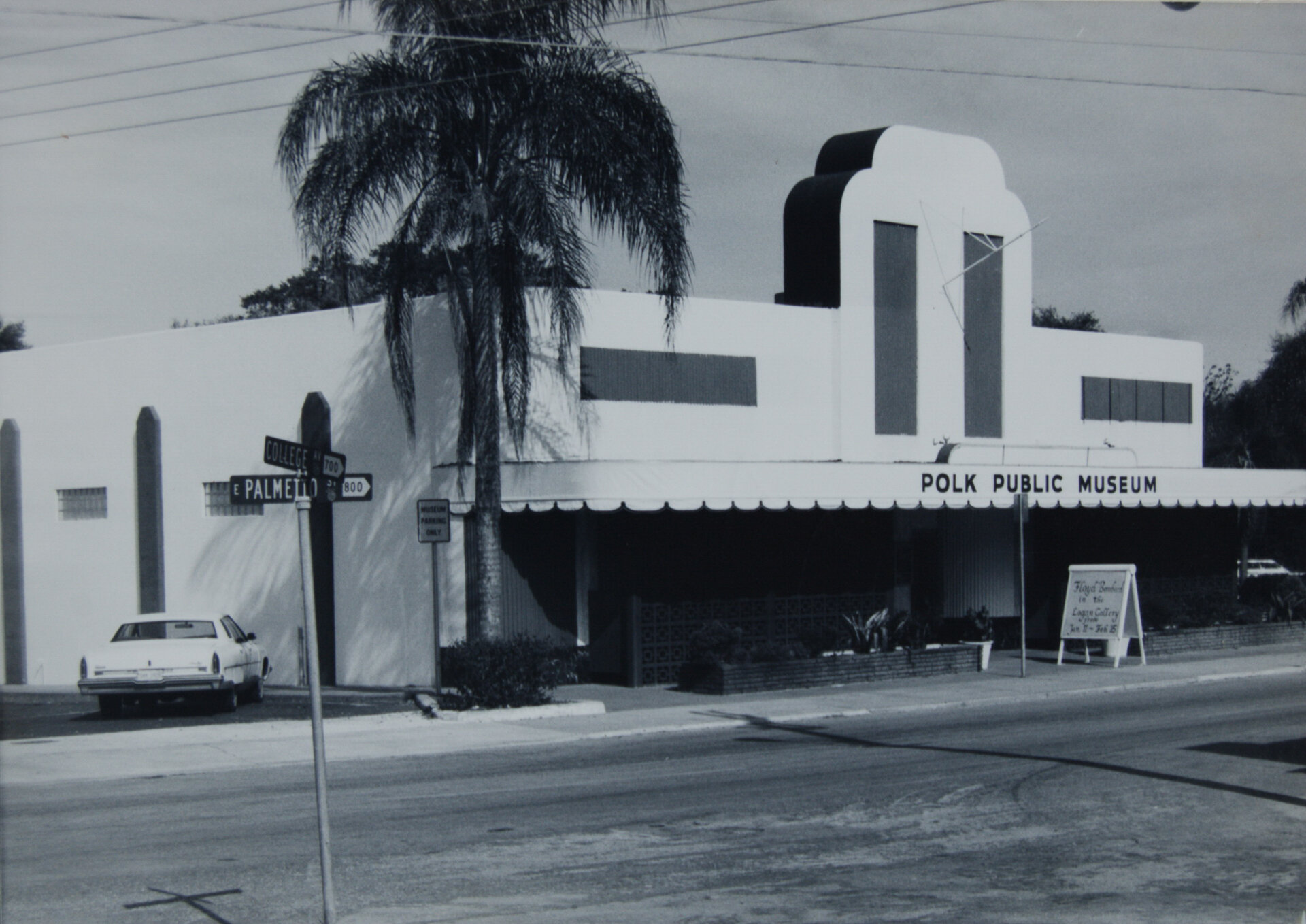  The Museum’s second location, housed in the former Publix Super Market’s building, is where  we changed directions to be an entirely arts-focused institution.   (c. 1970) 