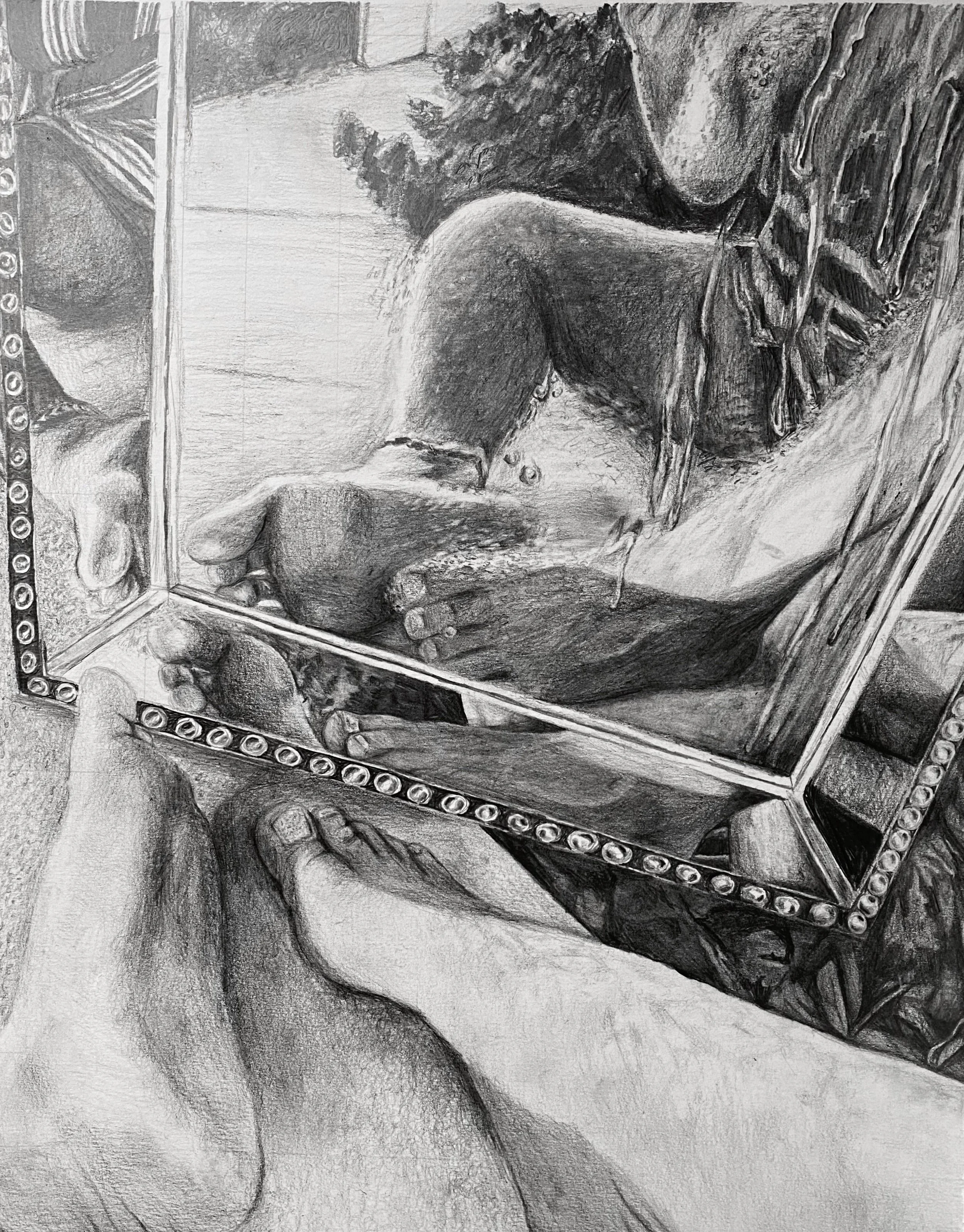 <strong>Selinet Pereira</strong><br>Self Feet Portrait</br>