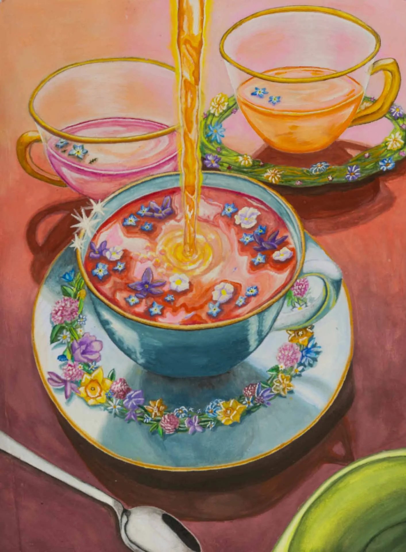 <strong>Amreen Sikder</strong><br>Golden Pour</br>