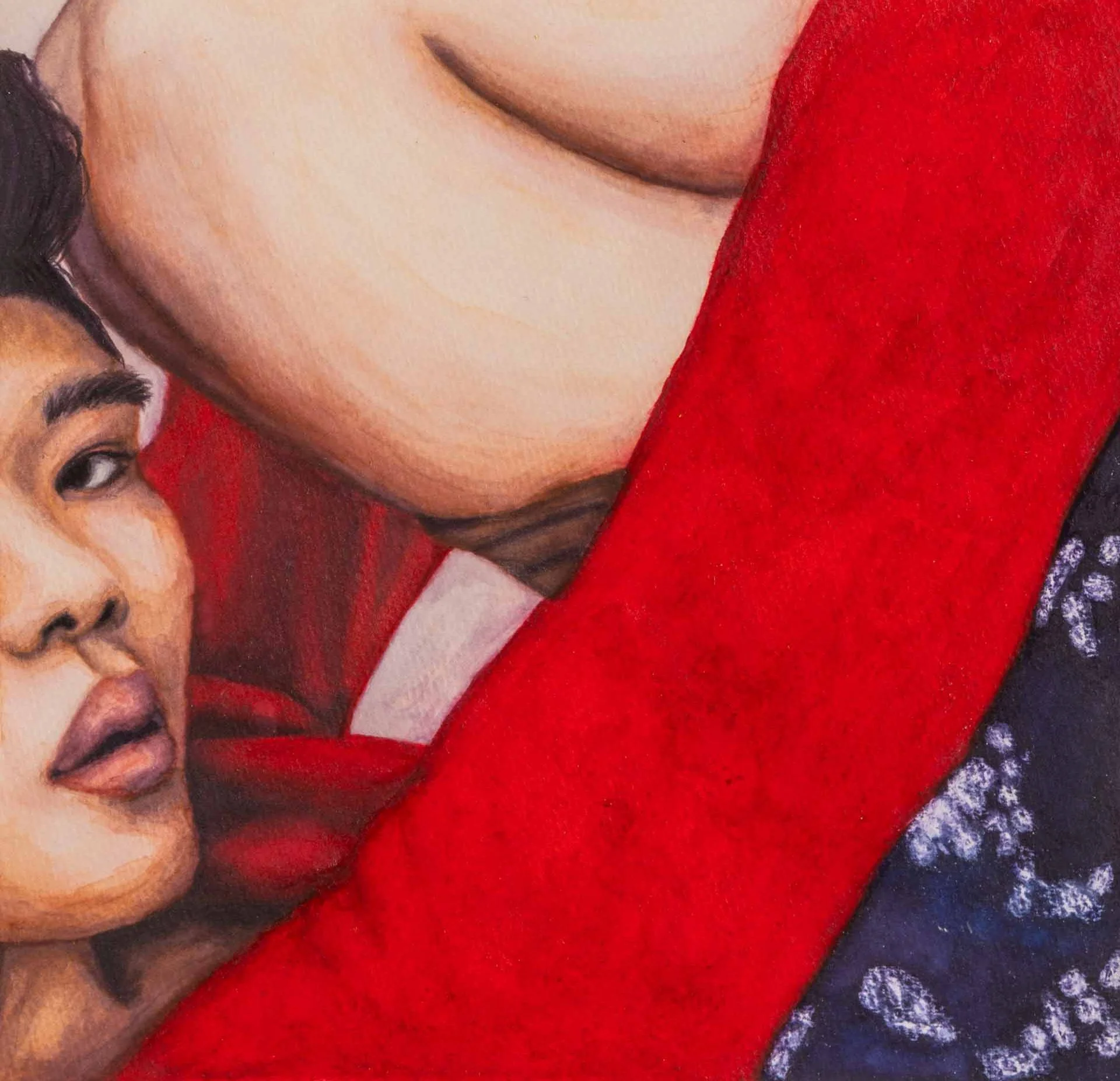 <strong>Zoe Barlow</strong><br>Girl in Red</br>