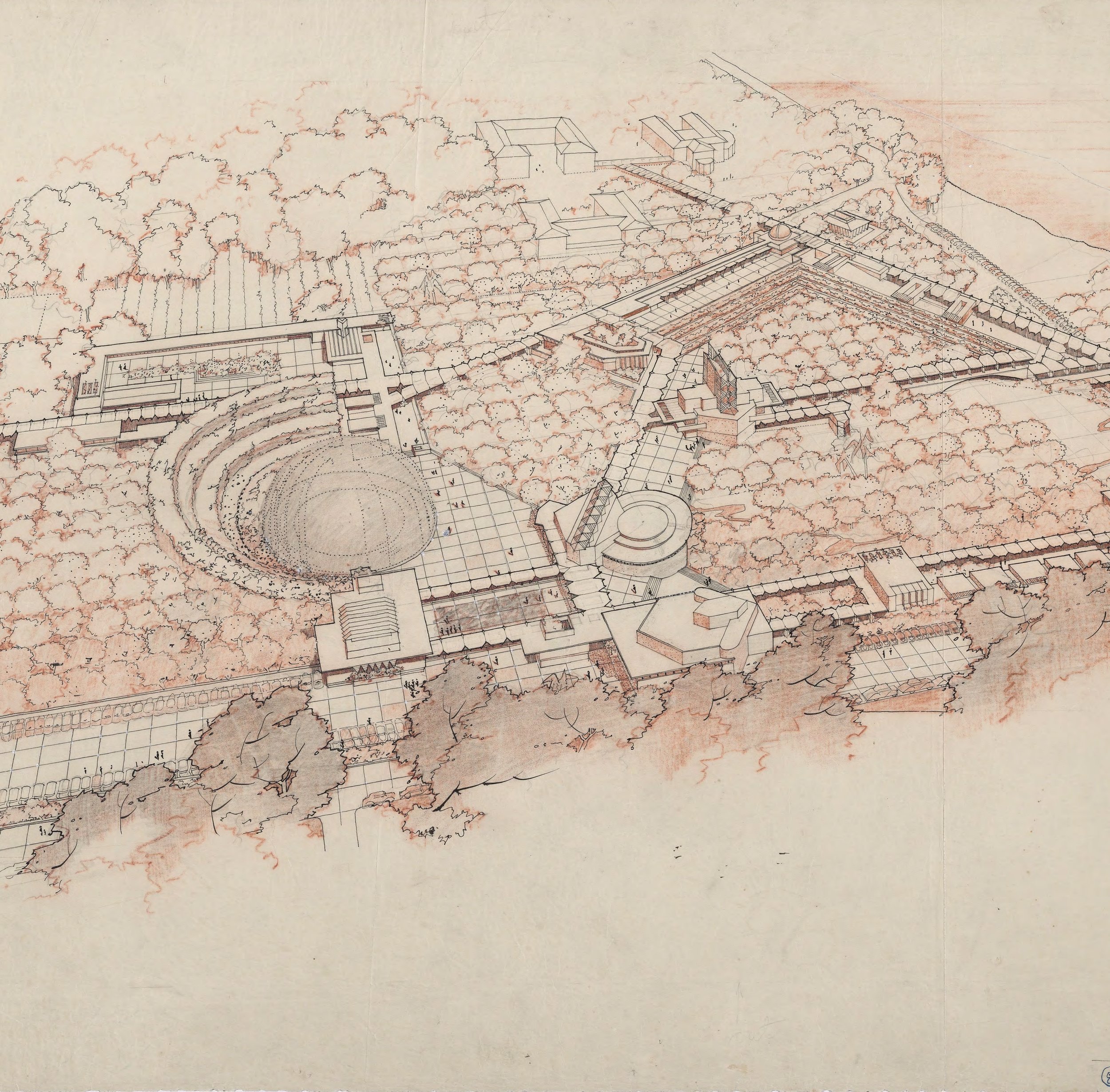 GROUNDBREAKING FRANK LLOYD WRIGHT EXHIBITION OPENS AT THE ASHLEY GIBSON BARNETT MUSEUM OF ART AT FLORIDA SOUTHERN COLLEGE