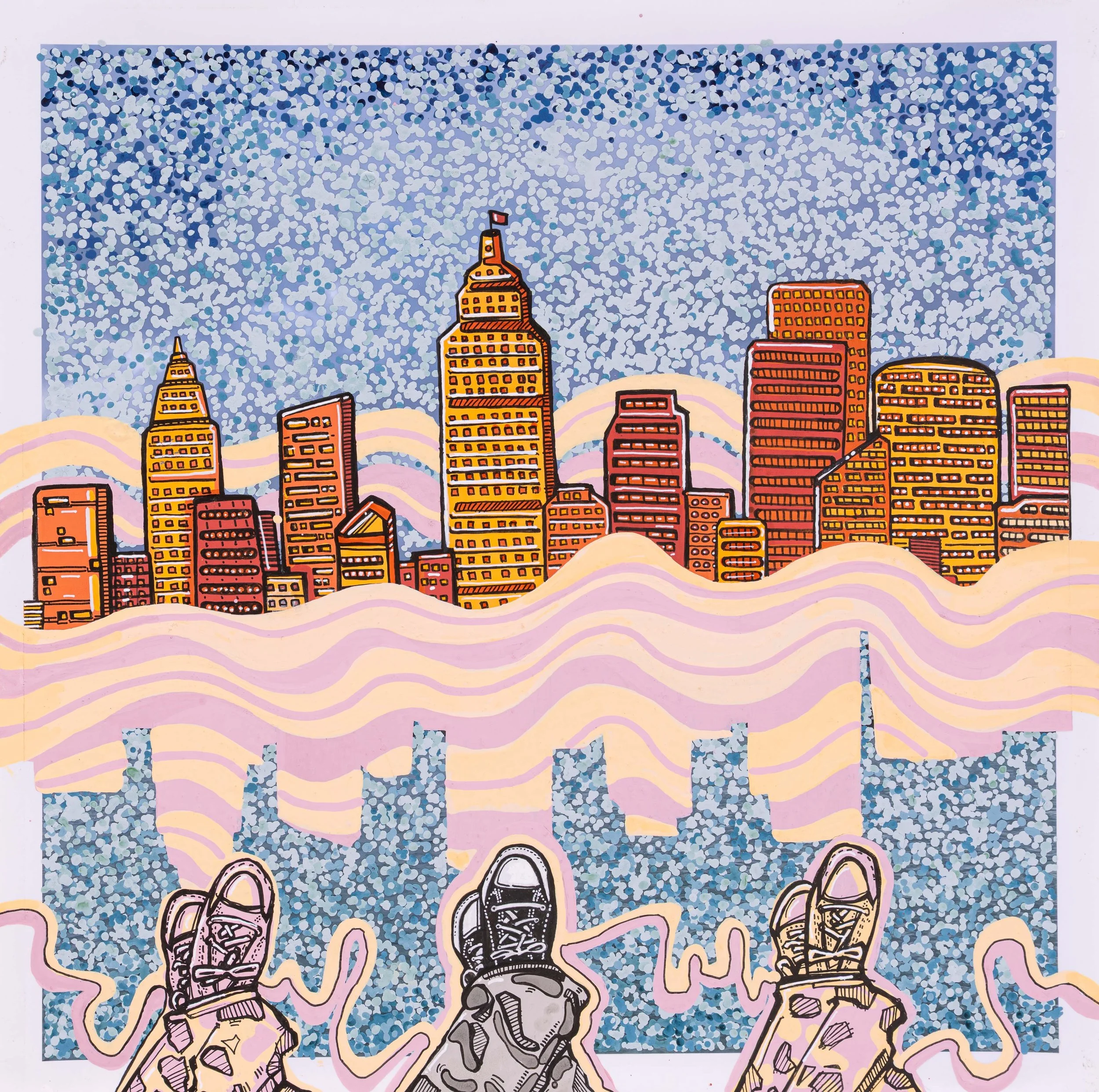 <strong>Trevor Henderson</strong><br>Laced Waves</br>