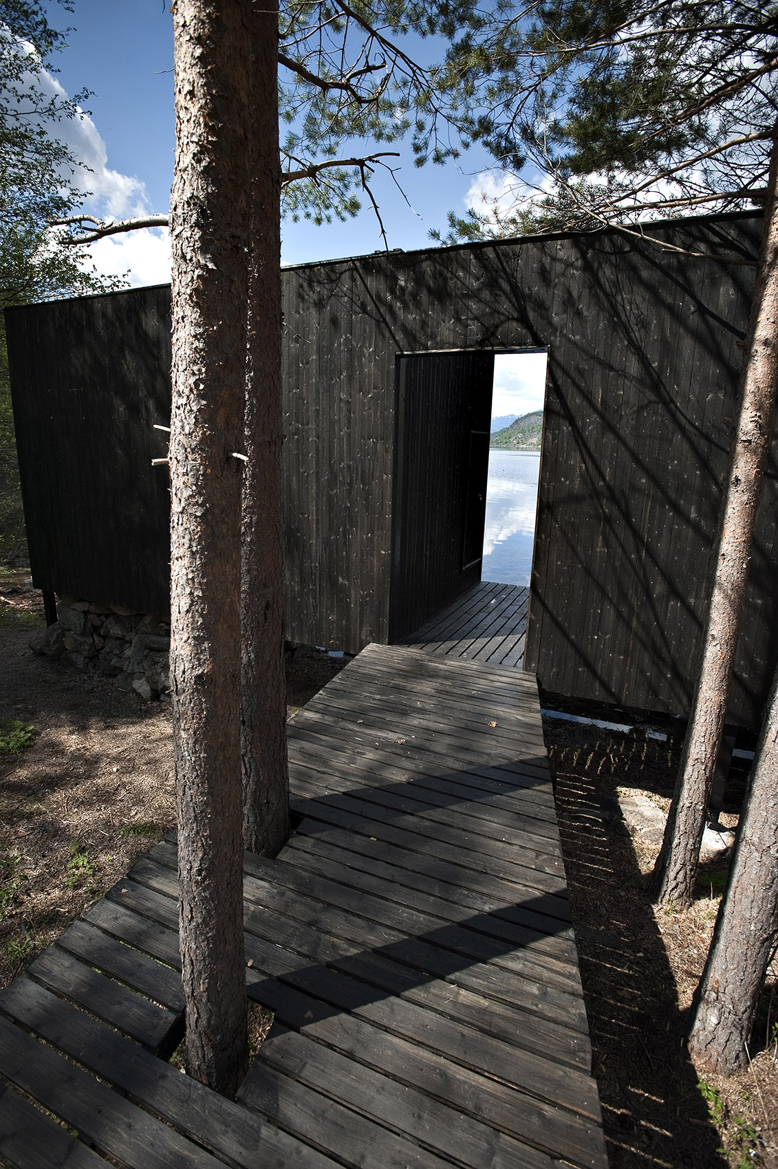   Sauna i Vedbekkdalen. Foto: Dag Jensen  