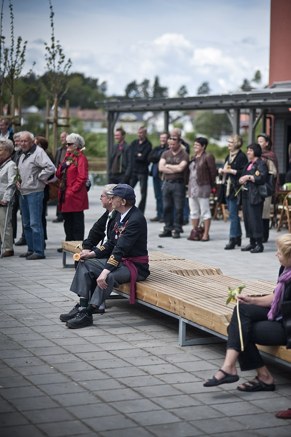   Åpning ved ordfører Beyer (foto Dag Jenssen)  