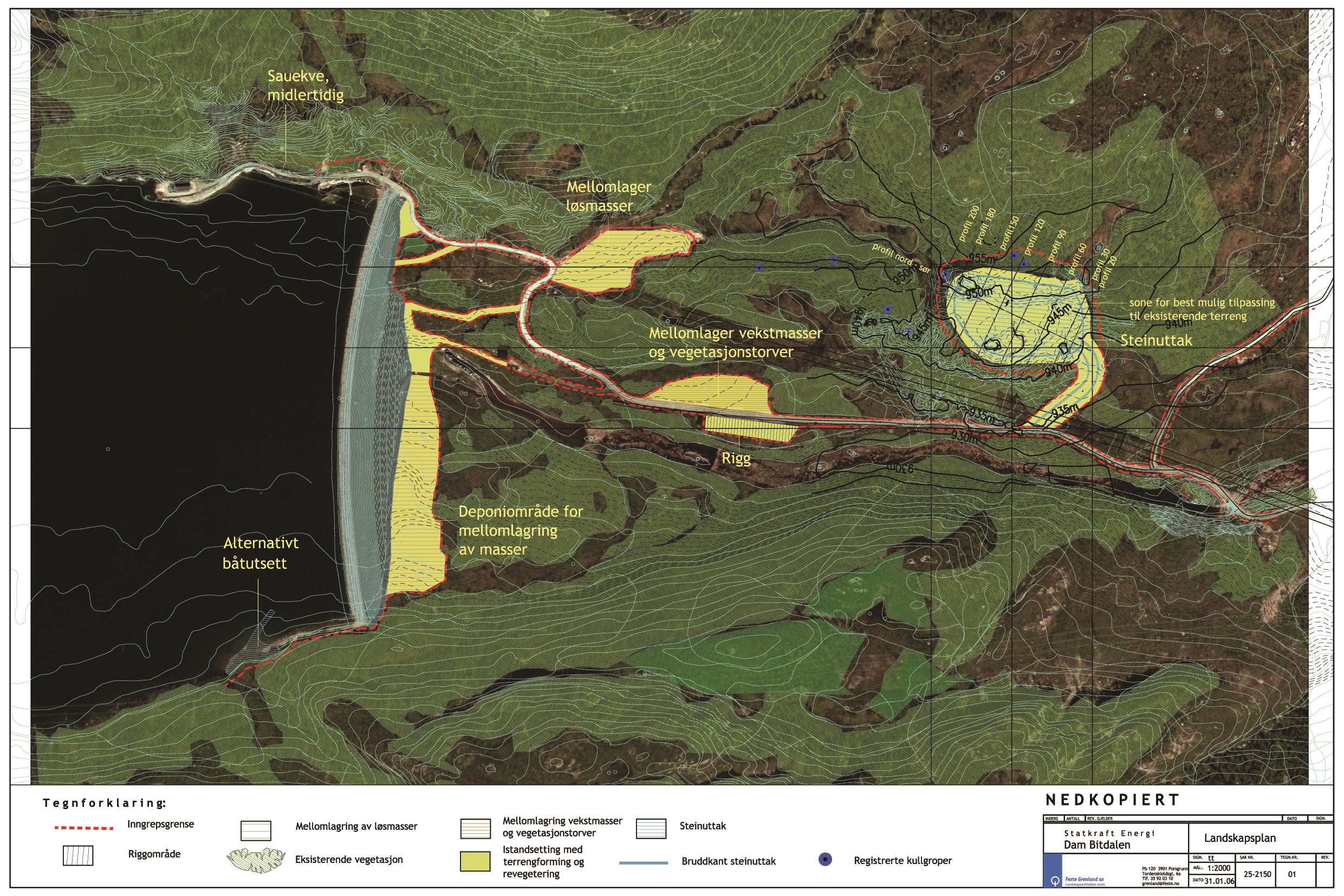   Landskapsplan for Dam Bitdalen  