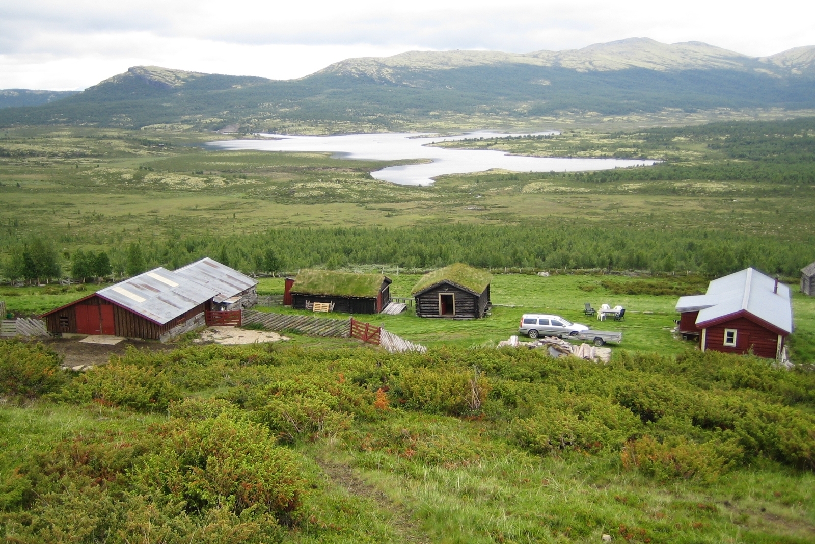  Markbulia og Einunndalen er en seterdal med mange aktive bruk. 