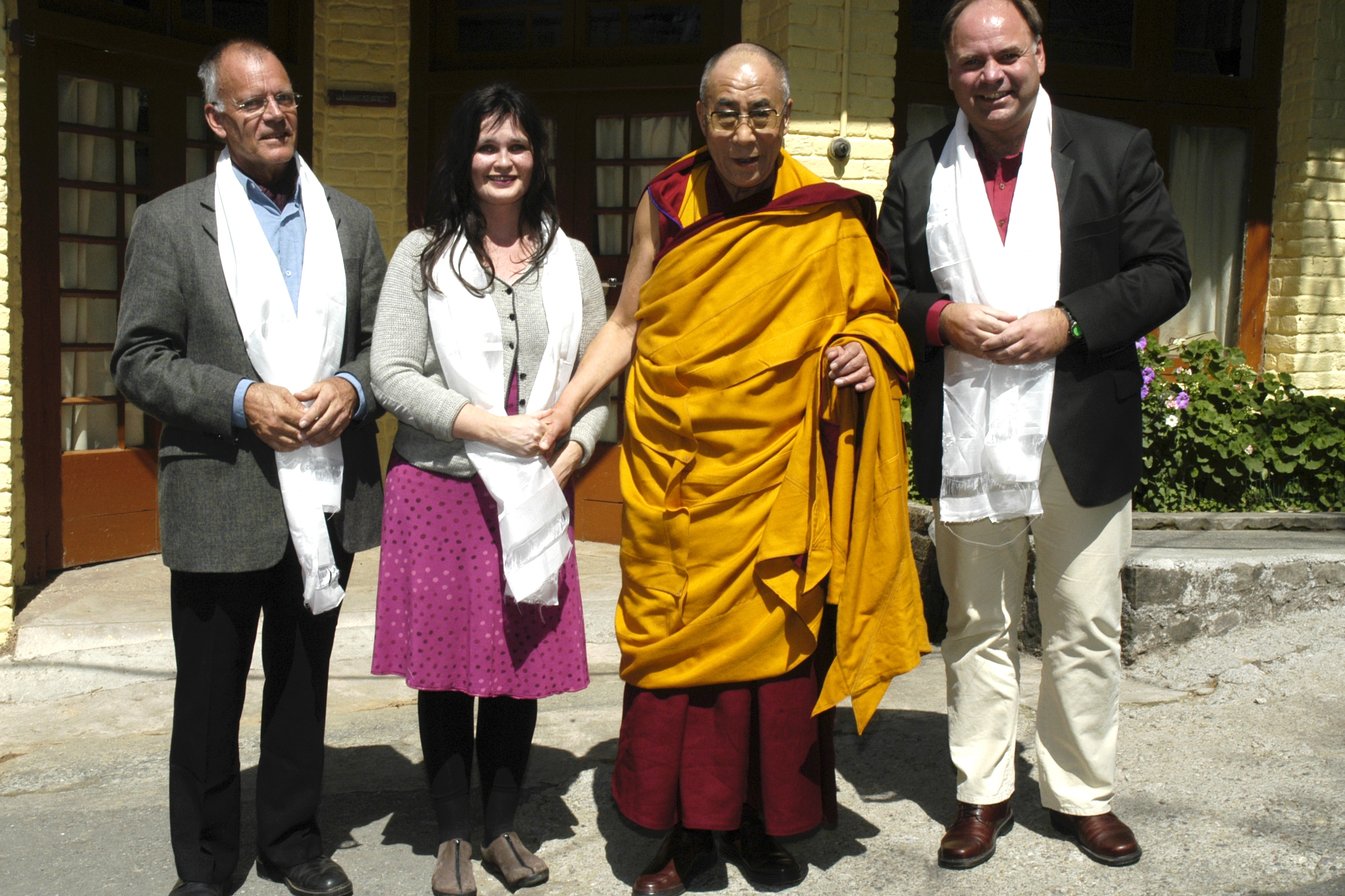   Og vi fikk møte Dhalai Lama!  