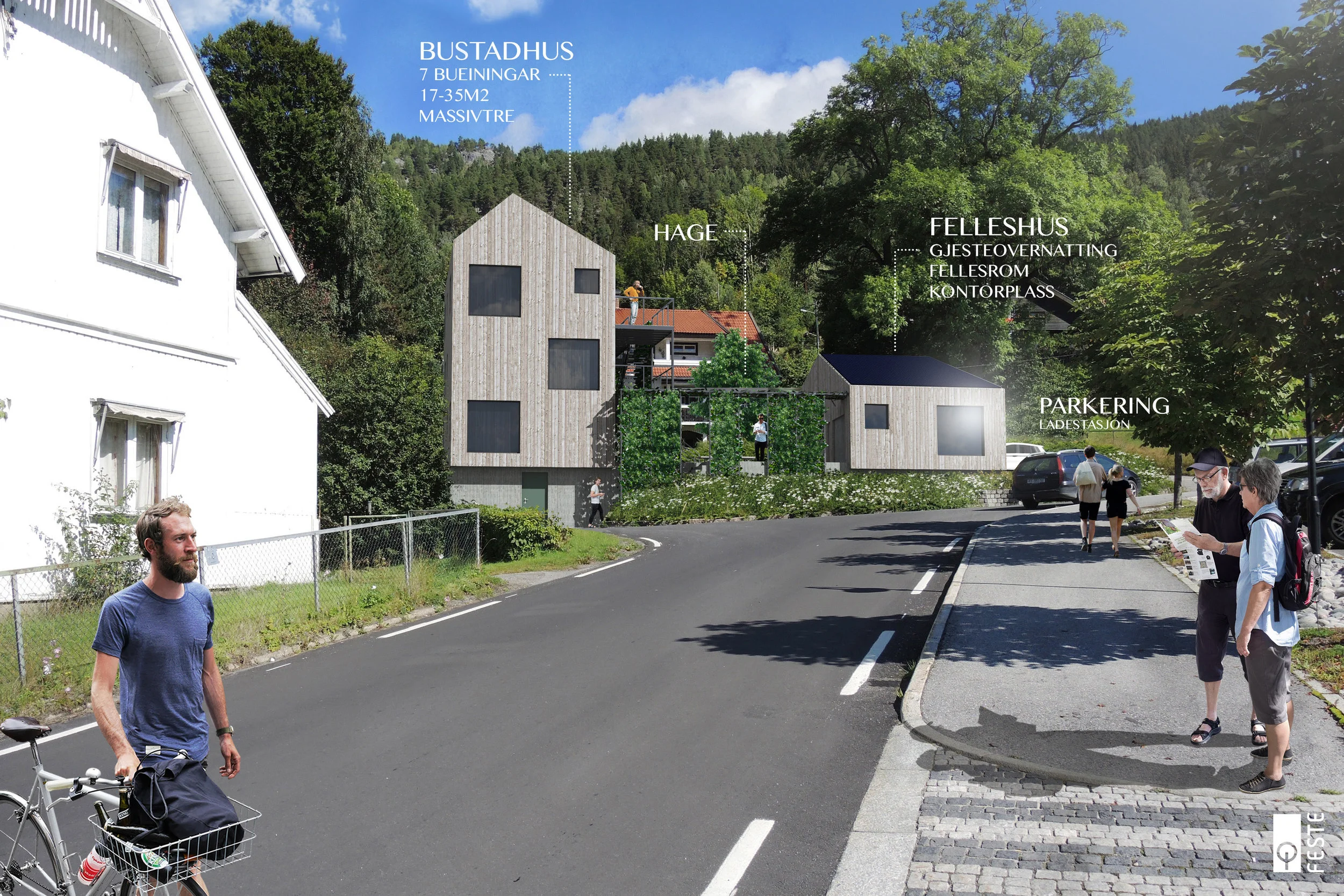 BUSTADBYGG KVITESEID Feste Grenland