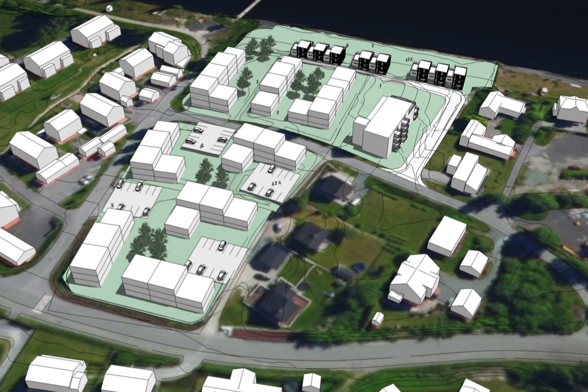 VOLUMSTUDIER REGULERING Feste Landskap / Arkitektur