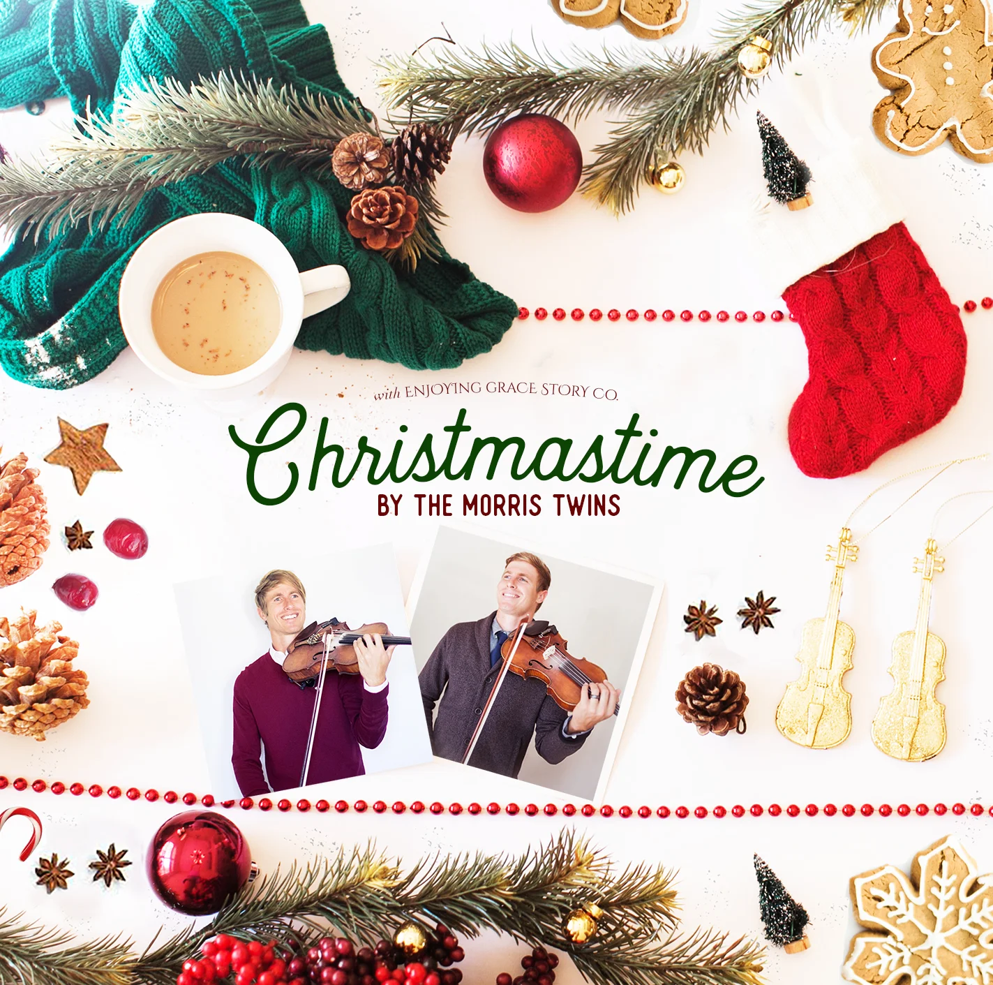 "CHRISTMASTIME" Hardcopy CD $15 12 merry songs of the season to warm your heart and home! A collaboration with my twin brother, Daniel Morris Music , and Enjoying Grace Story Co .
