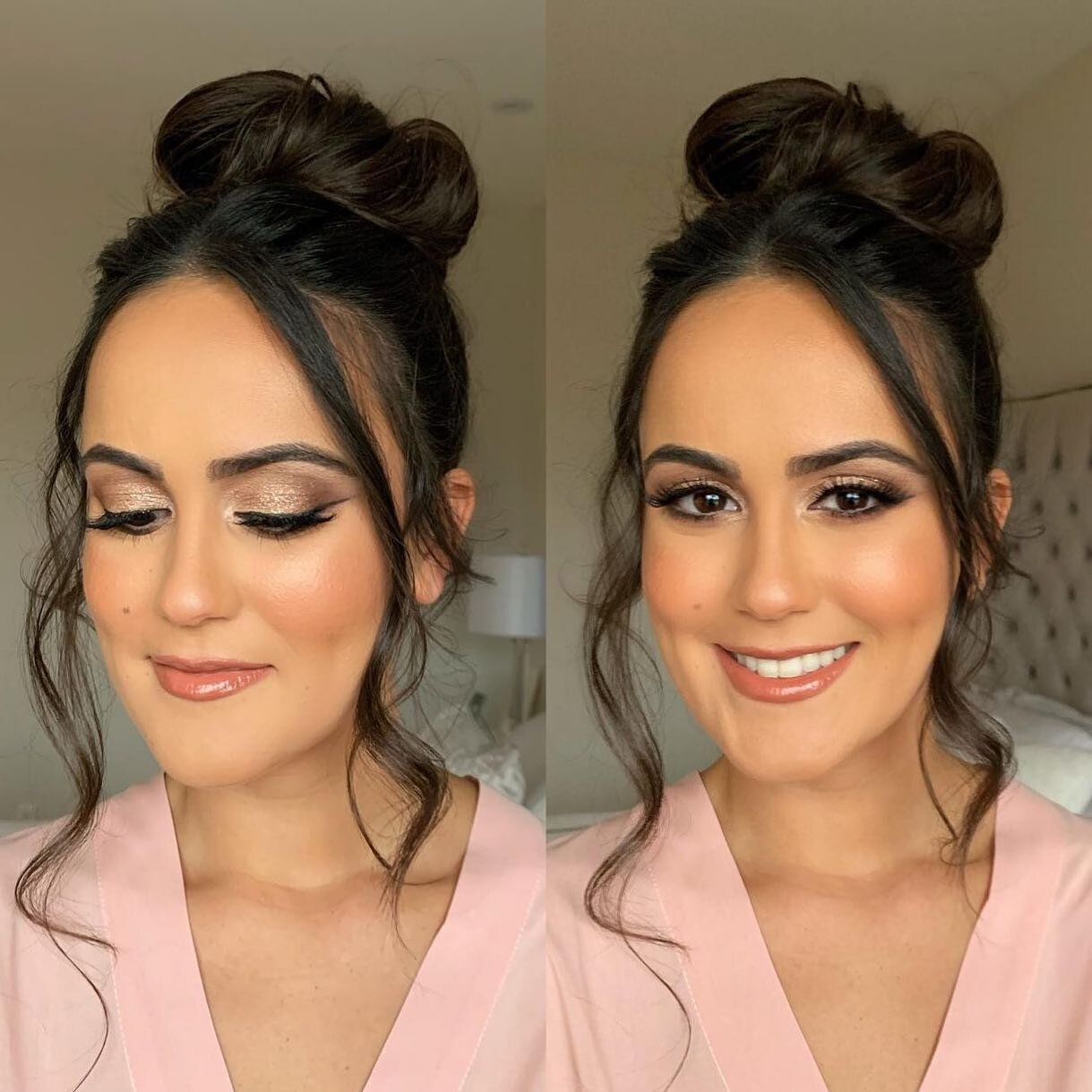 Amanda 💗 we love a little pop of glitter 

Makeup by @charmakeup_jenevoystudio