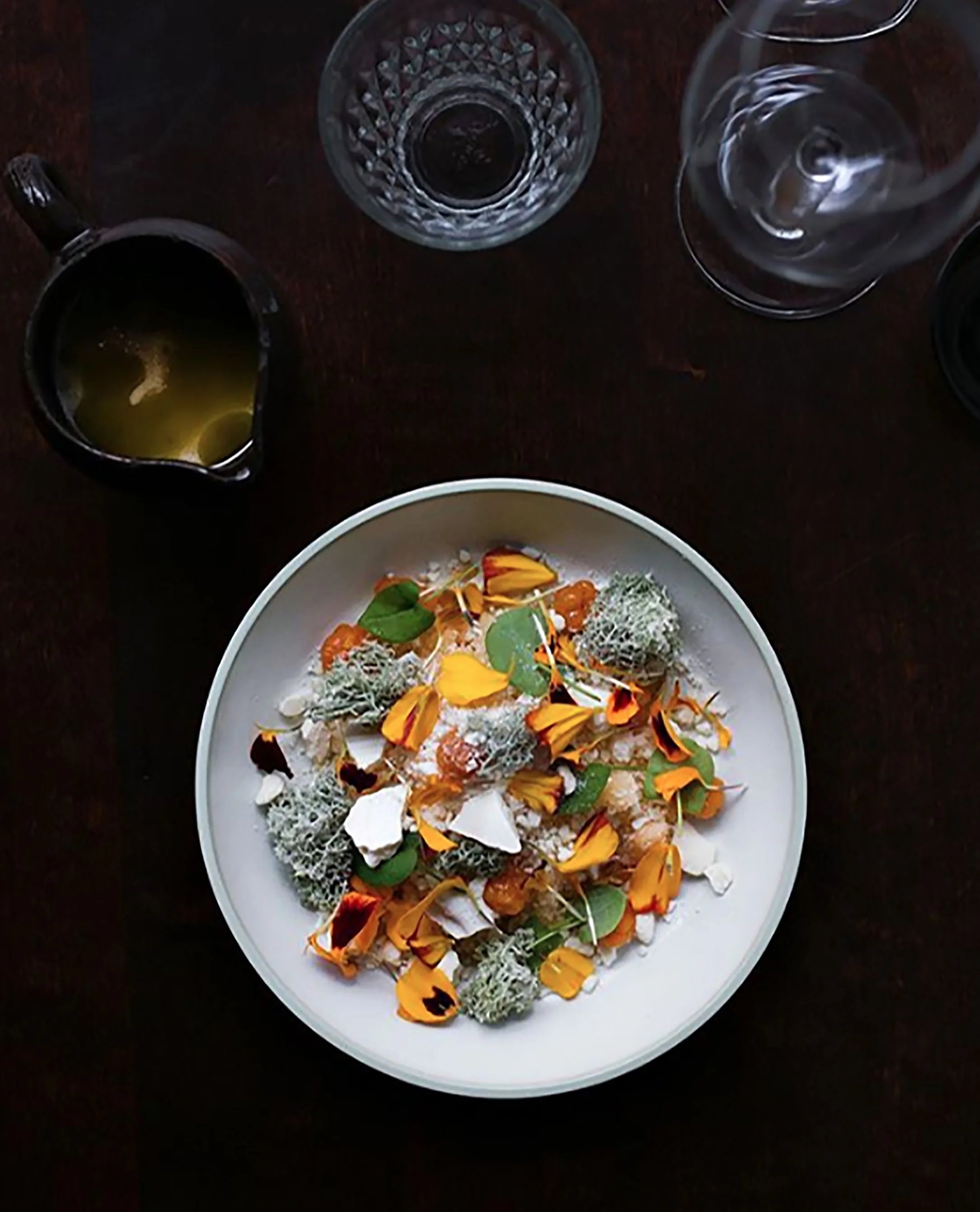 Plates for Restaurant Grön displayed in The White guide Nordic Food guide. photo by Kaisu Juoppi visit the website
