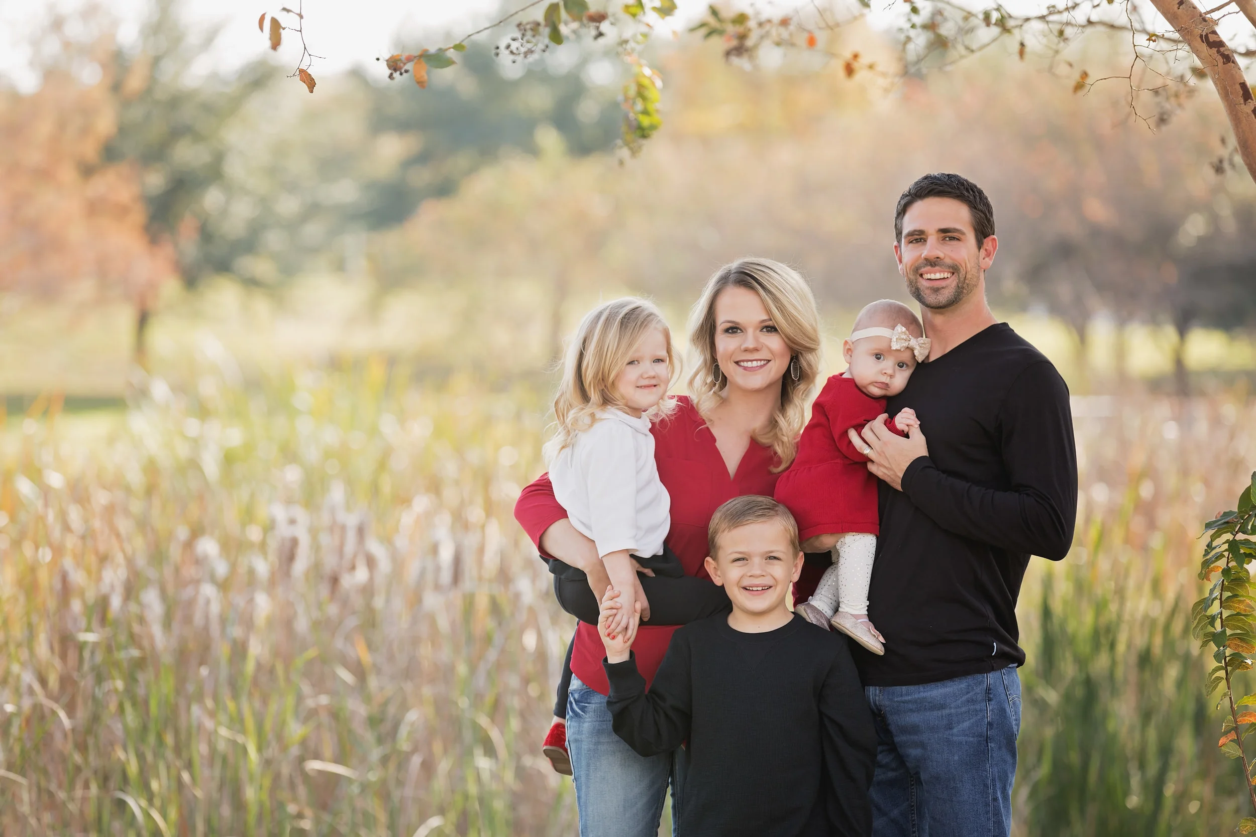 Family session at Butler Park in downtown Austin.