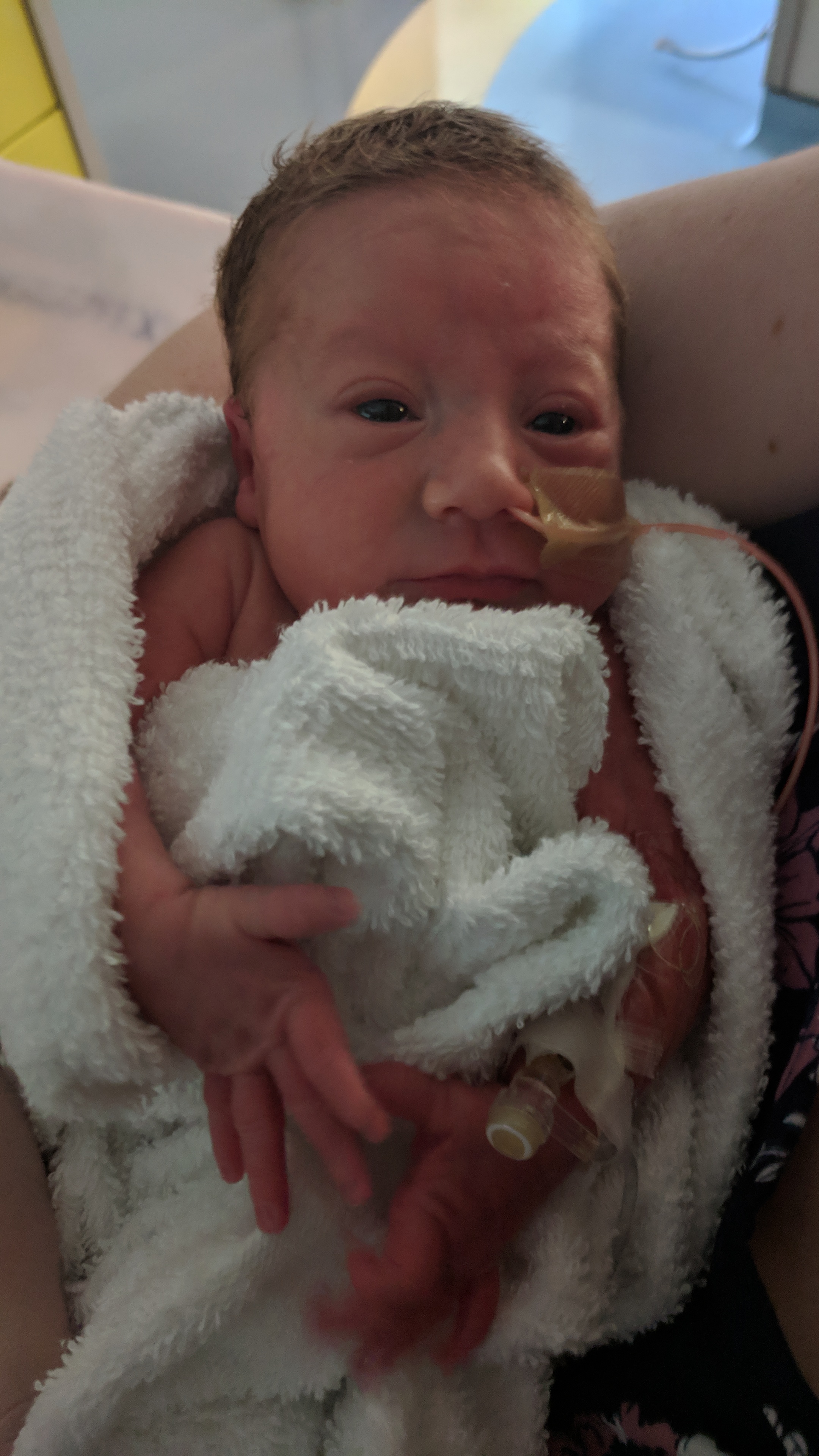 First bath
