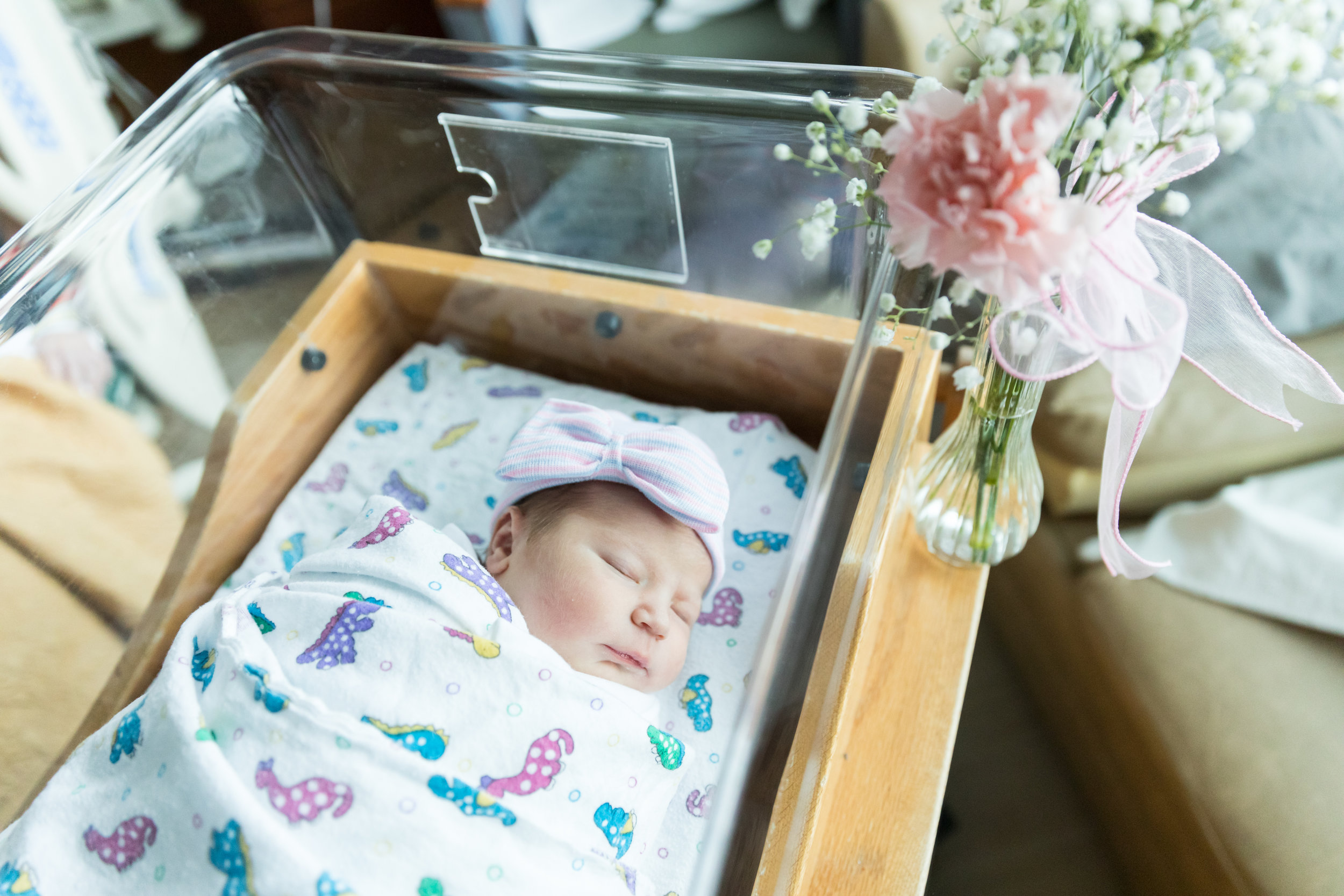 newborn baby girl hospital