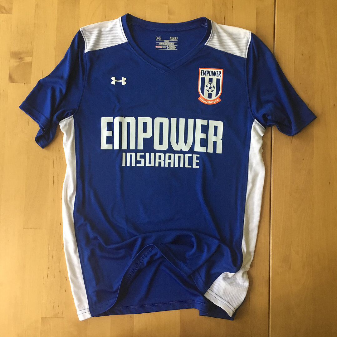 World Cup Jerseys we did recently for our friends @empowerinsurance. What a great color scheme. #worldcup #2018 #jerseys #screenprinting #shirt #merch #eylanarts #poweringtheprint