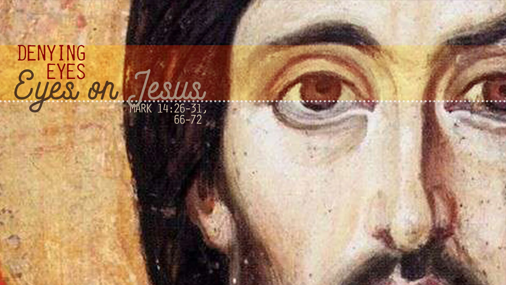 Redeemer's Refuge - Eyes on Jesus: Denying Eyes 