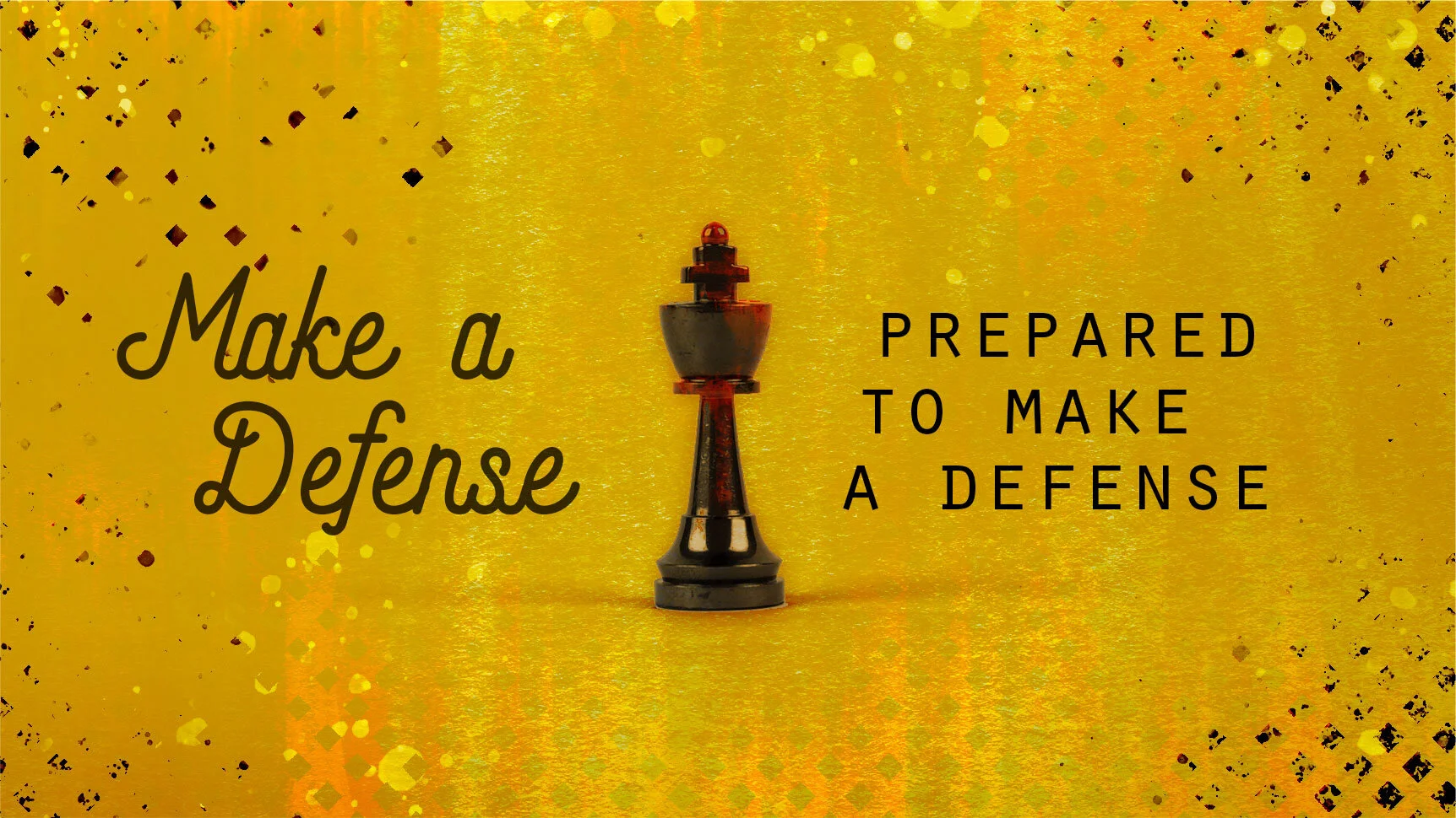 Make a Defense: Prepared to Make a Defense | 1 Peter 3:13-16 | Fifth Sunday After Pentecost  