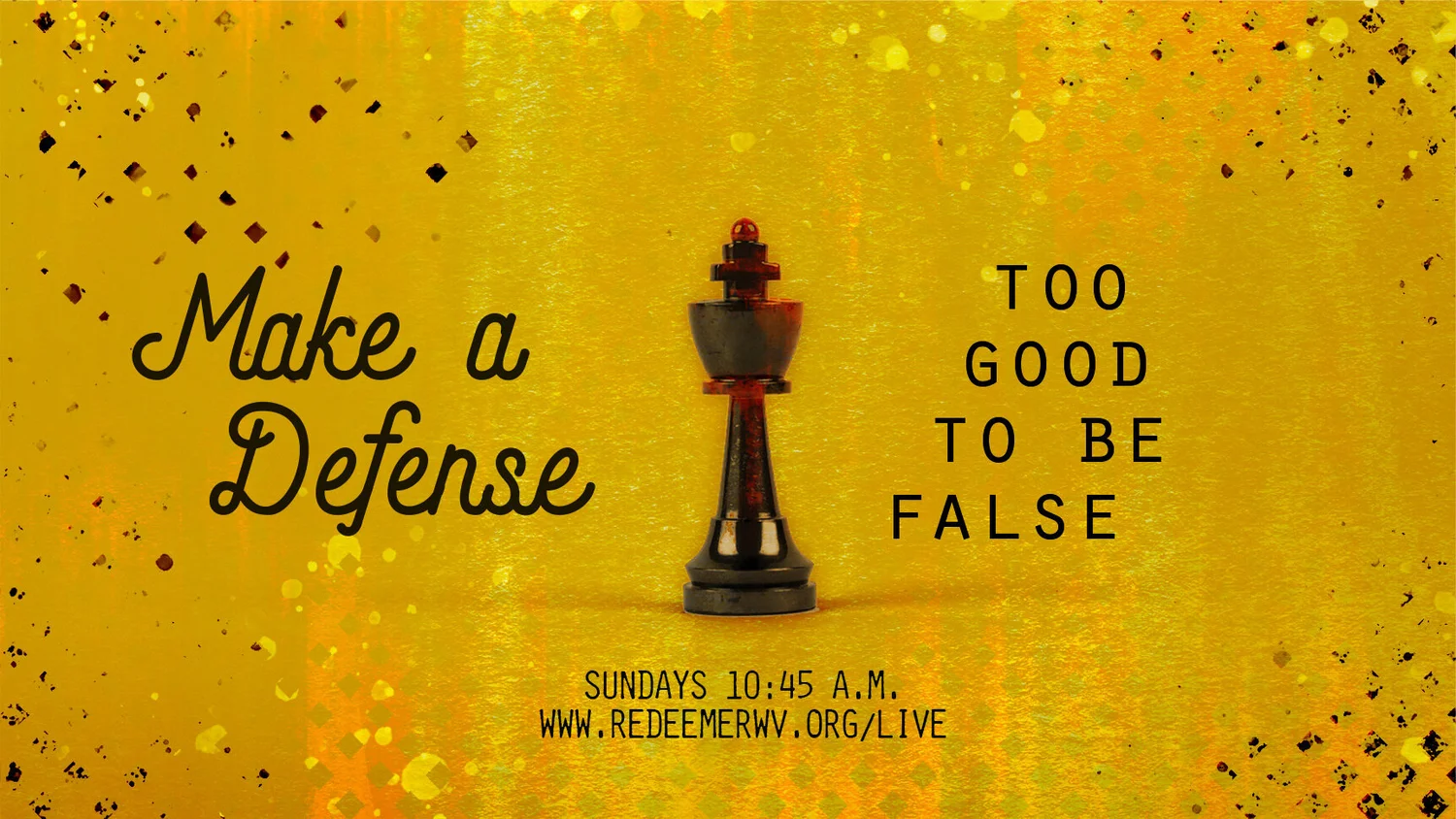 Redeemer’s Refuge - Too Good To Be False episode artwork