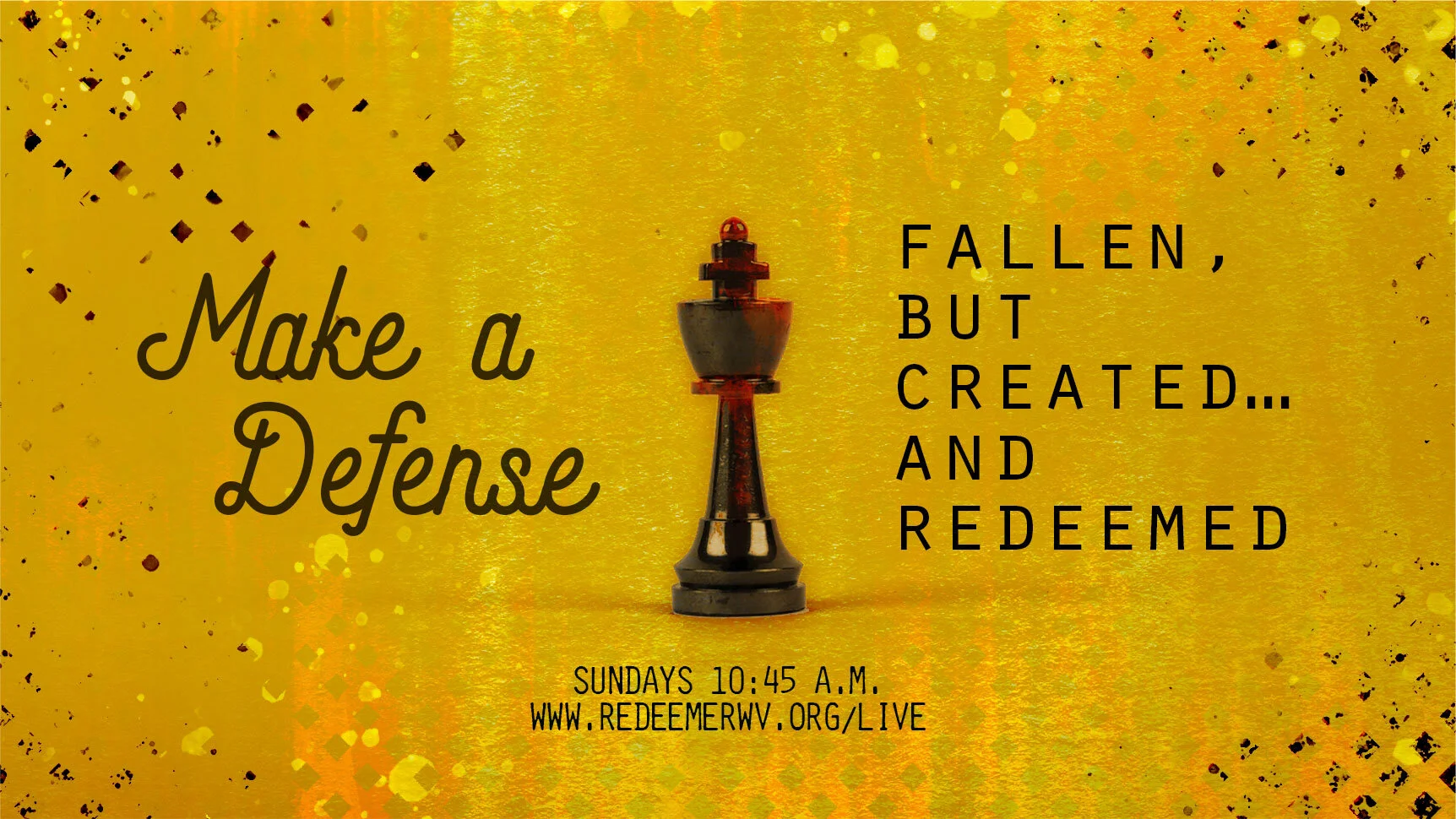 Make a Defense: Fallen, but Created … and Redeemed | Romans 8:18-23