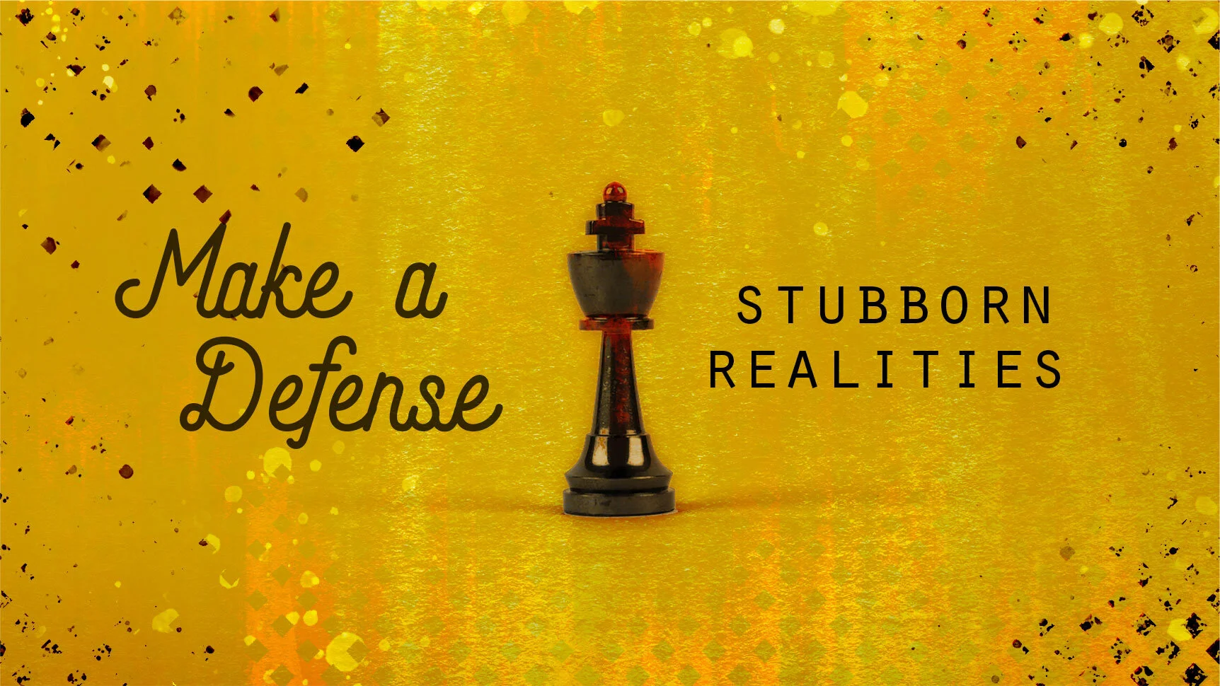 Redeemer’s Refuge - Stubborn Realities