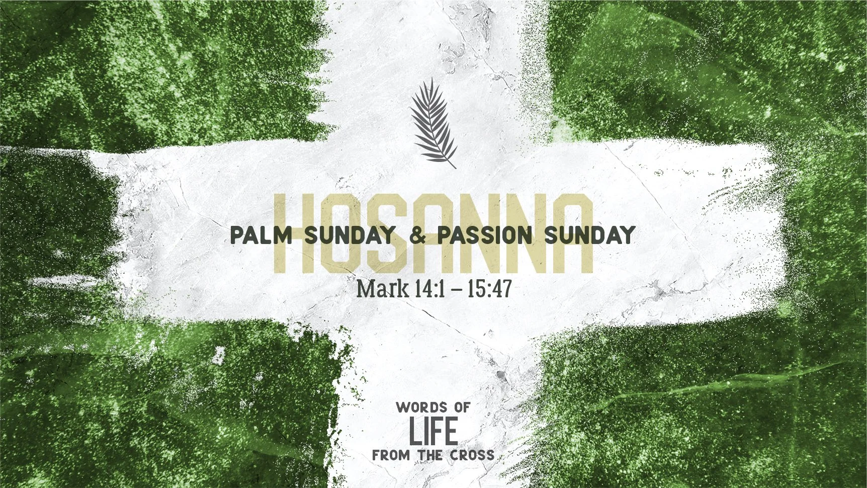 Palm Sunday | Passion Sunday | Mark 14:1 – 15:47