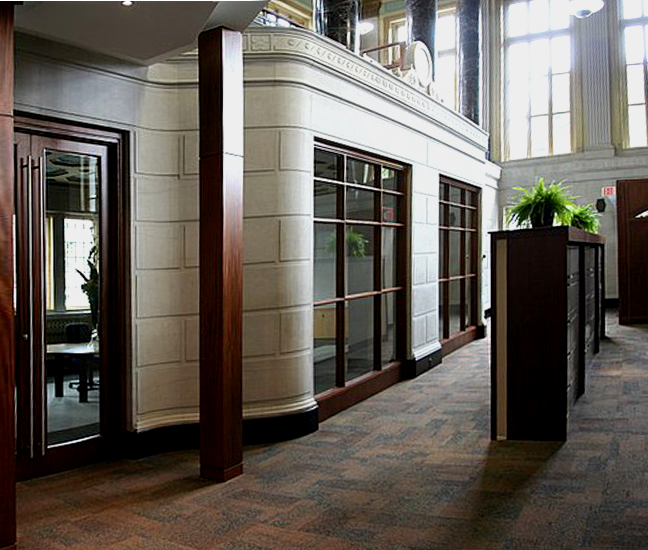 The Gowlings is one of the few remaining grand banking halls in Canada. 