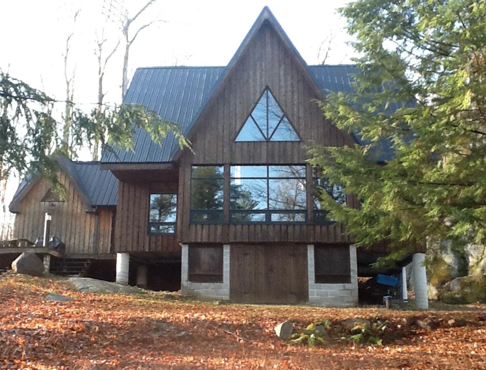  The cottage has further evolved since its original construction. 