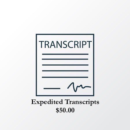 Expedited Transcripts (Re-enrolling/ or Senior) 