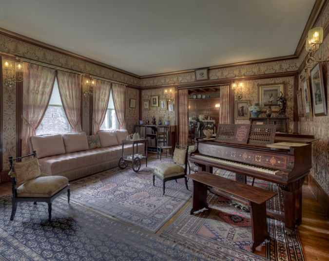 Glessner parlor, photo by James Caulfield