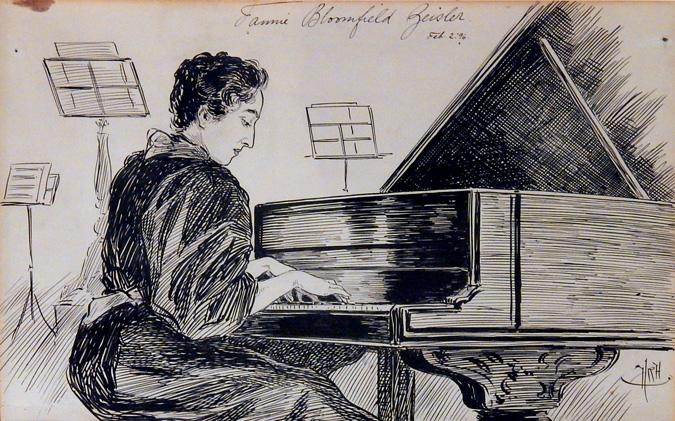 Drawing by Harold R. Heaton, 1896